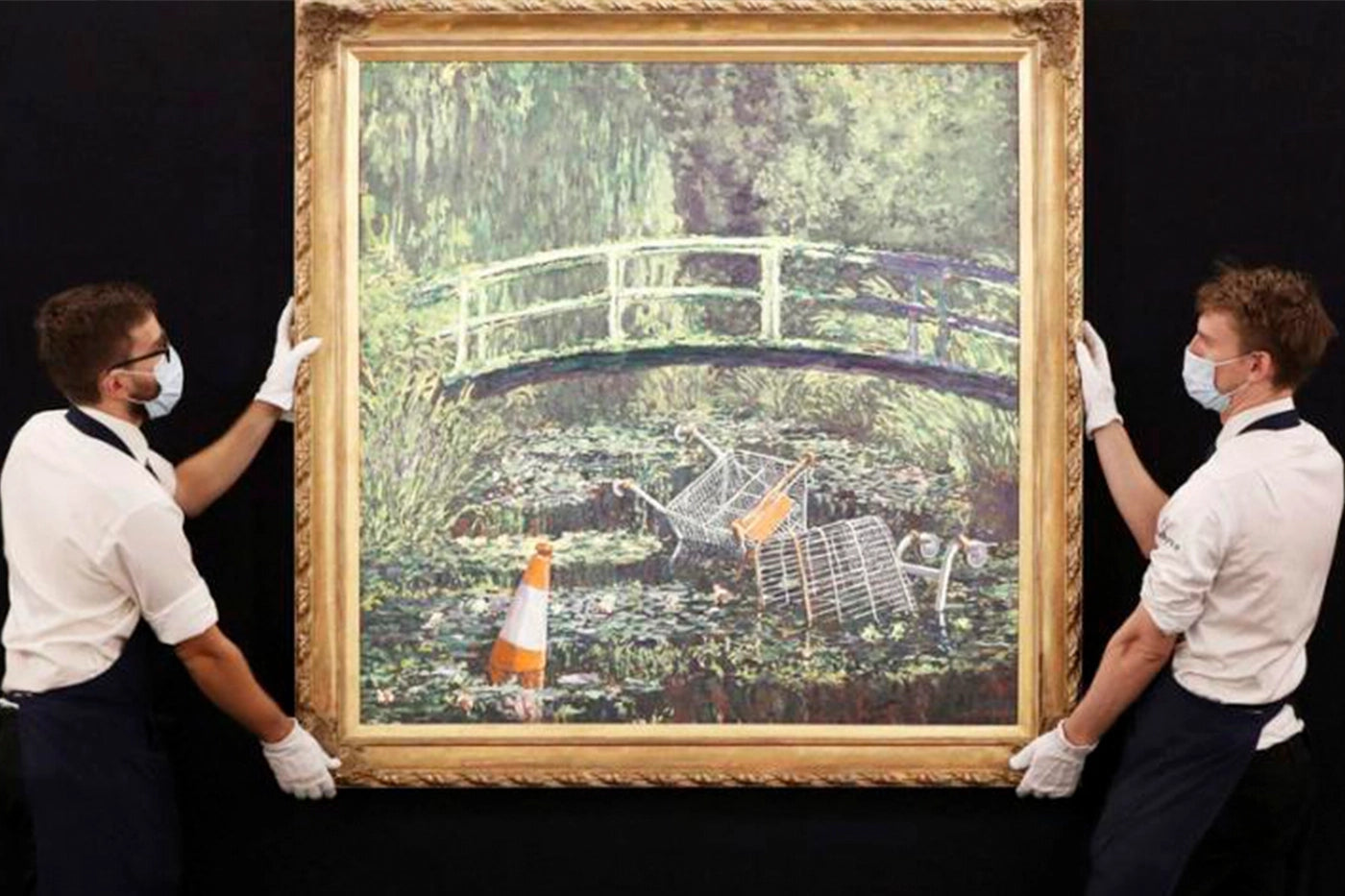 ¿Batirá Banksy su récord con la subasta ‘Show Me the Monet’?