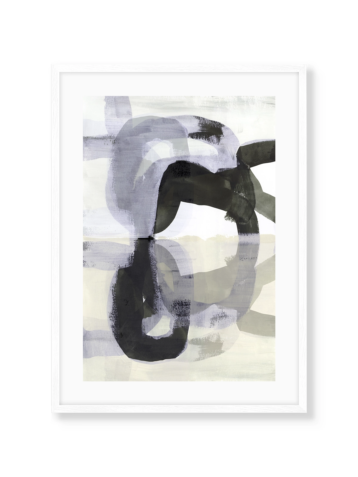 Black and White Gestures I