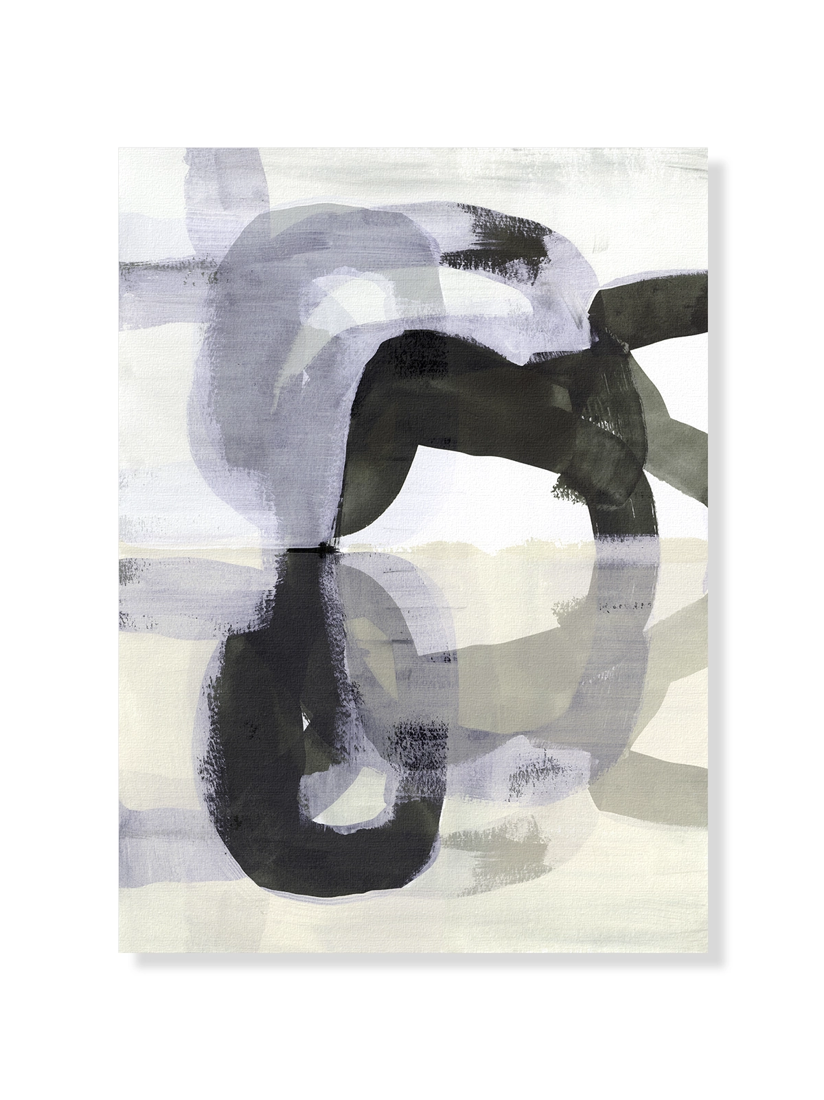 Black and White Gestures I