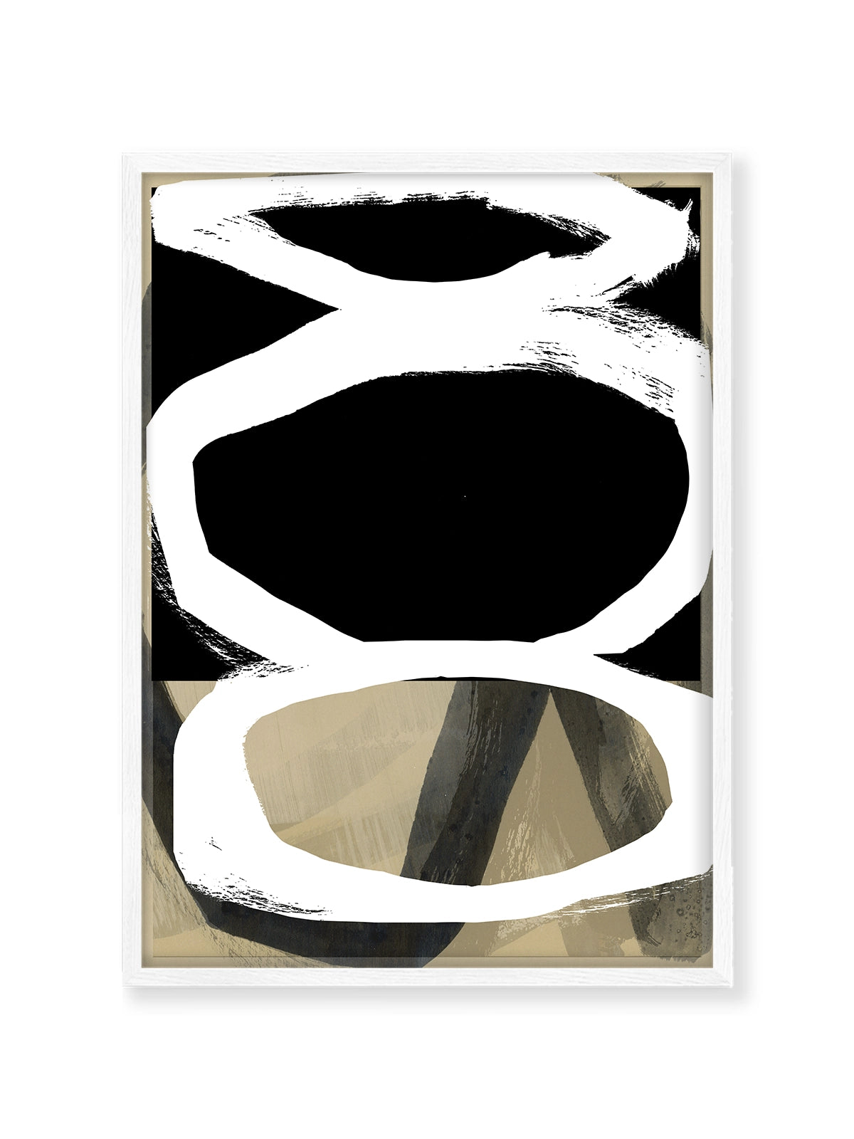 Bold Black on White I