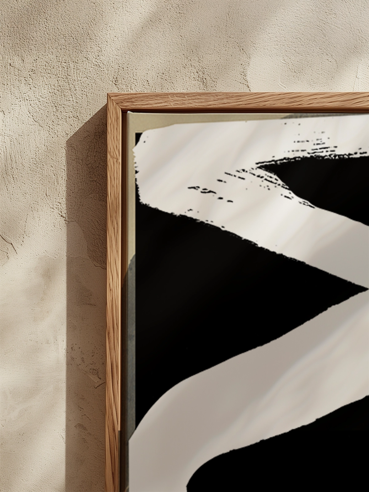 Bold Black on White I