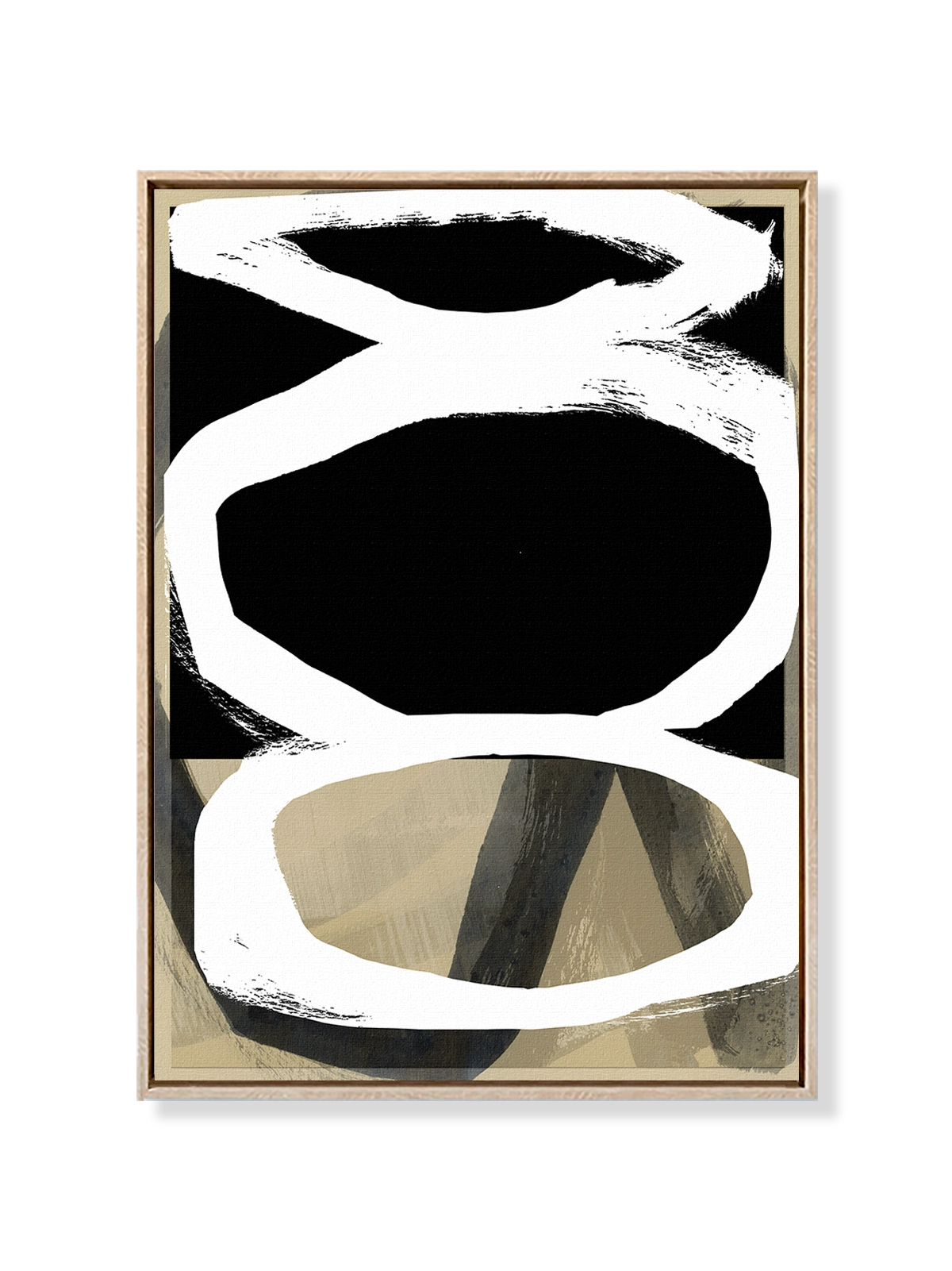 Bold Black on White I