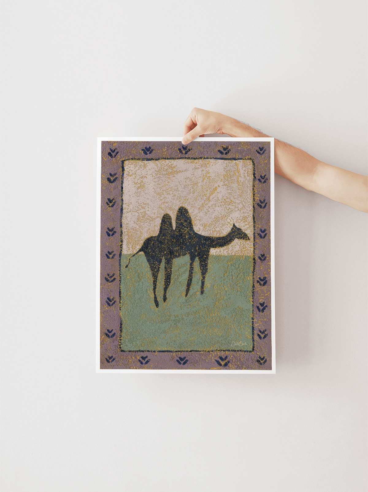 Camel in Lavender