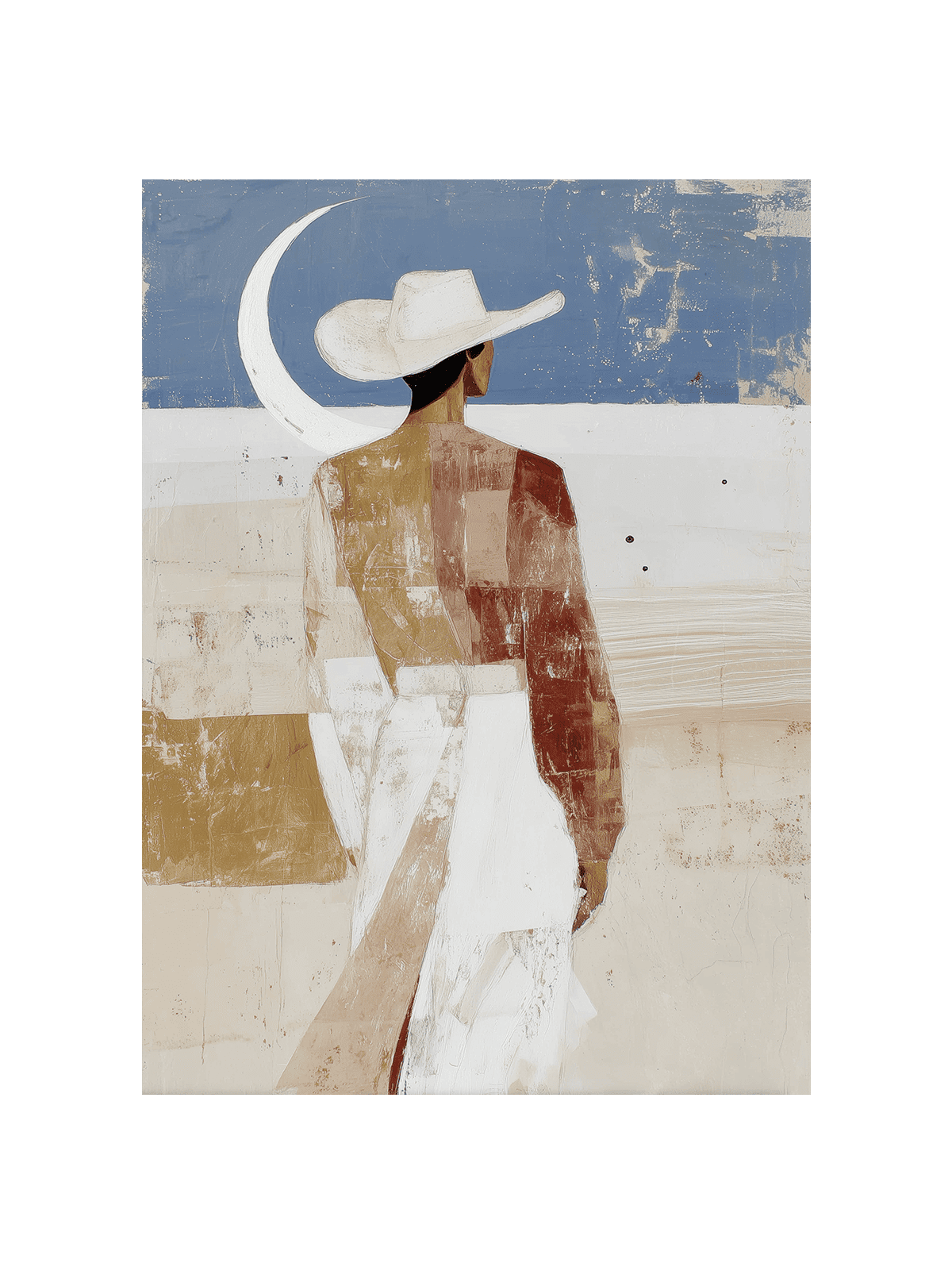 Cowboy under the Moon