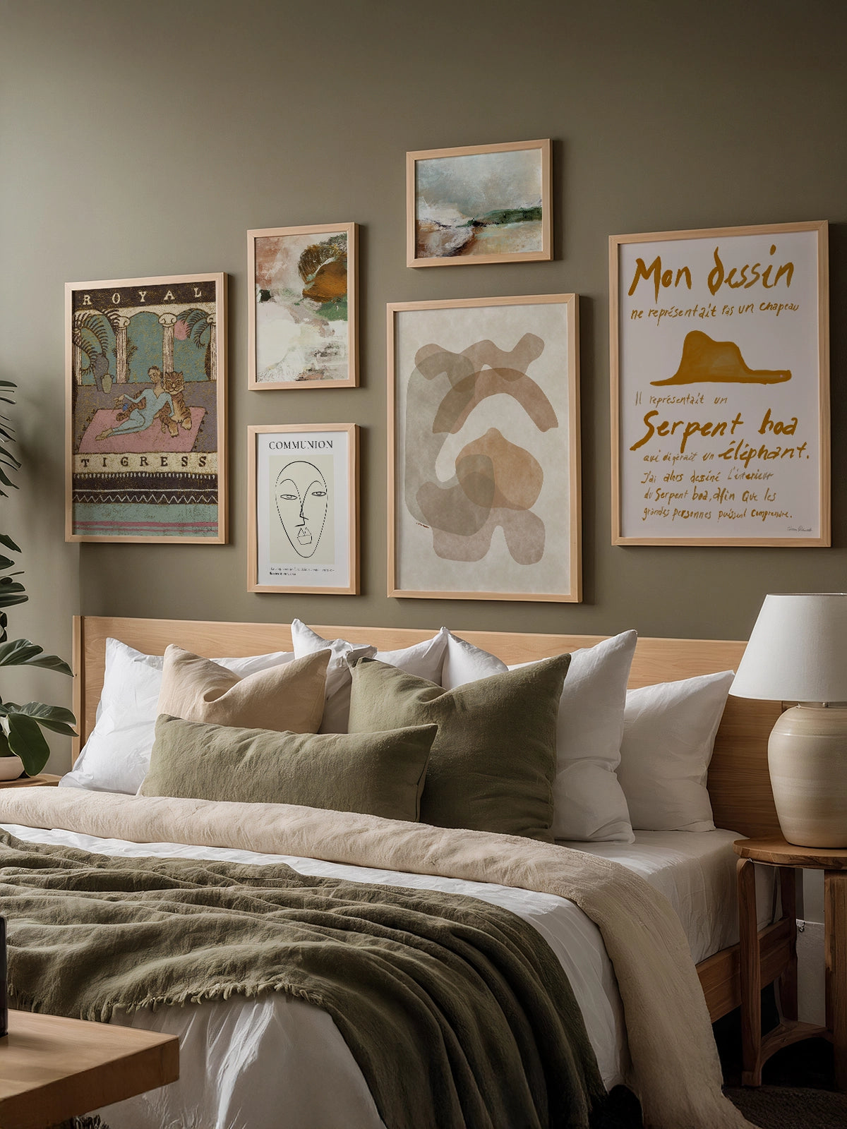 Royal Brown Wall Art Gallery