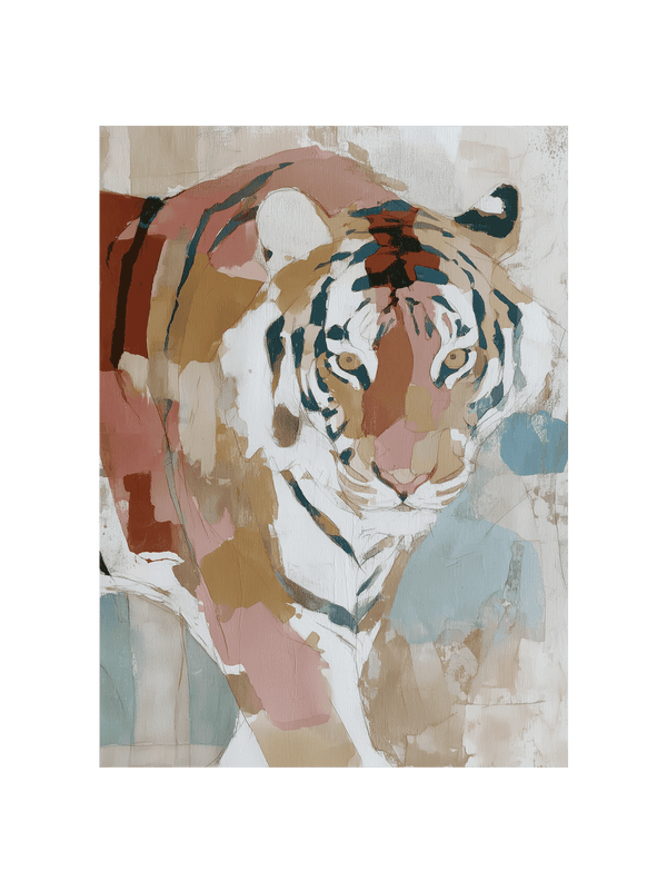 Majestic Tiger Face Portrait
