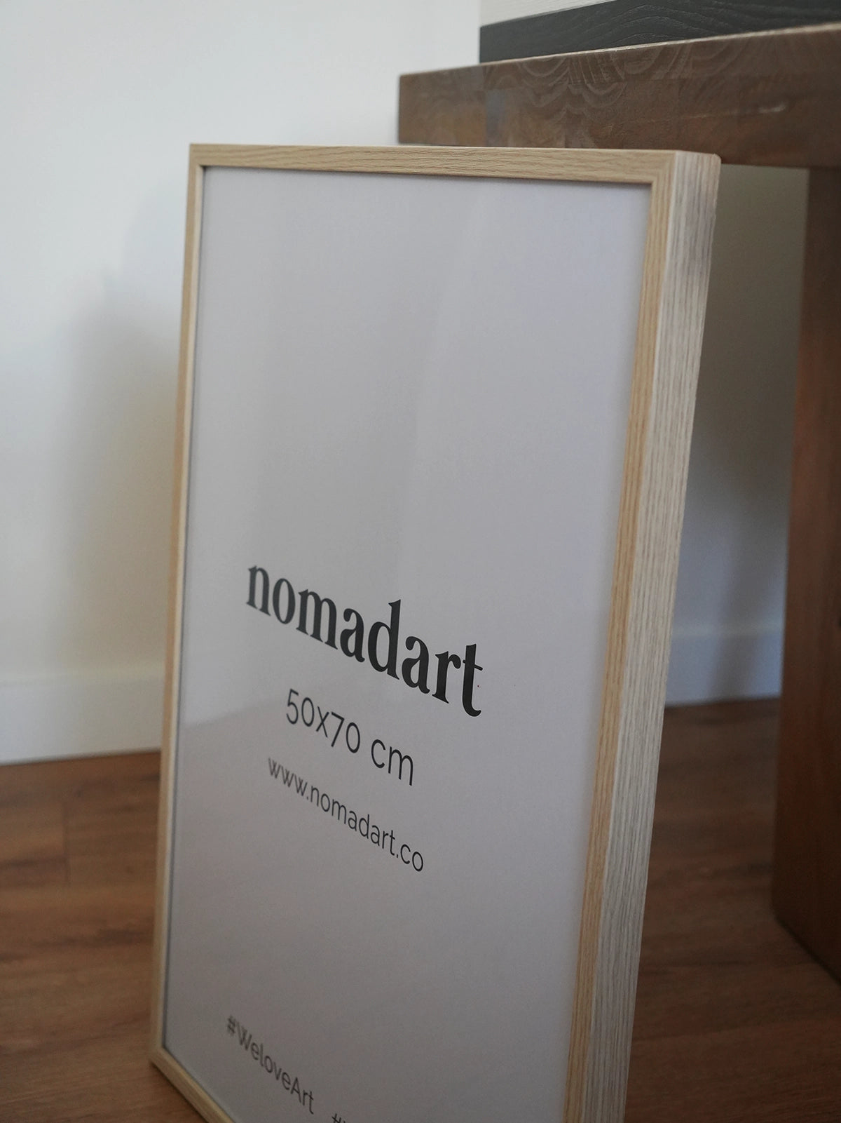 Marco de madera Roble - Nomadart