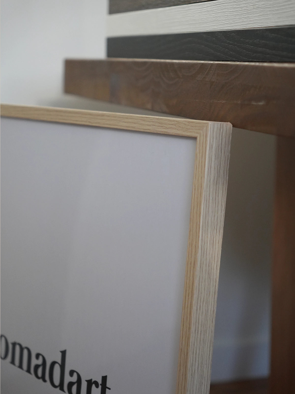 Marco de madera Roble - Nomadart