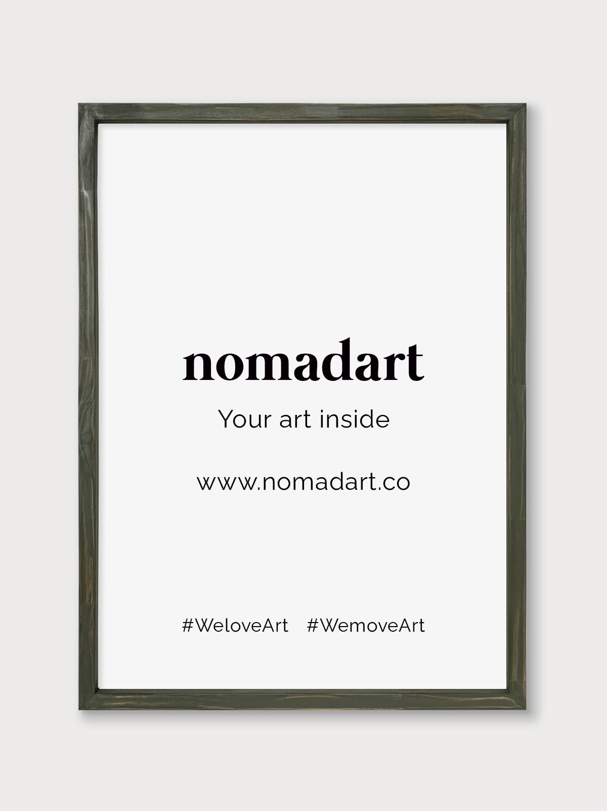 Marco a la tiza Verde - Nomadart