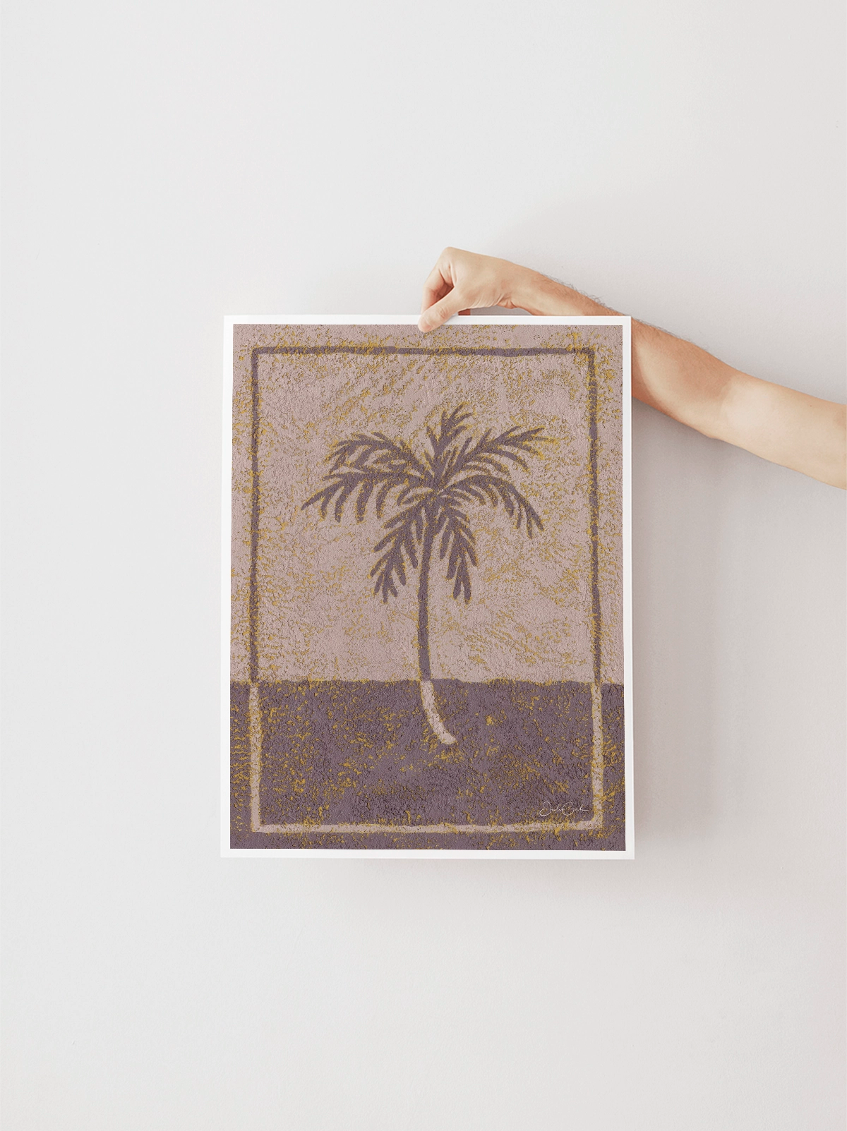 Pale Purple Palm