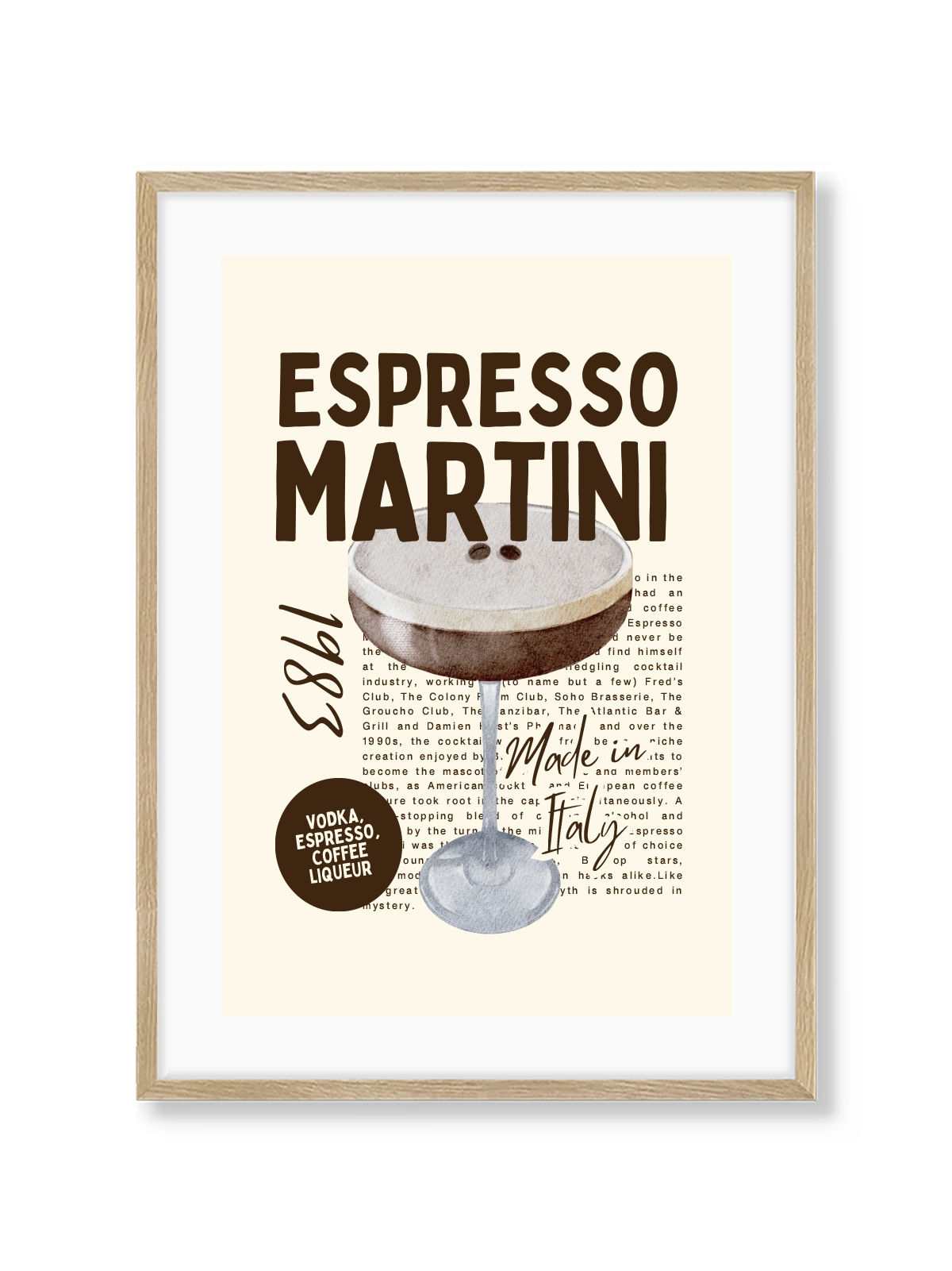Retro Espresso Martini