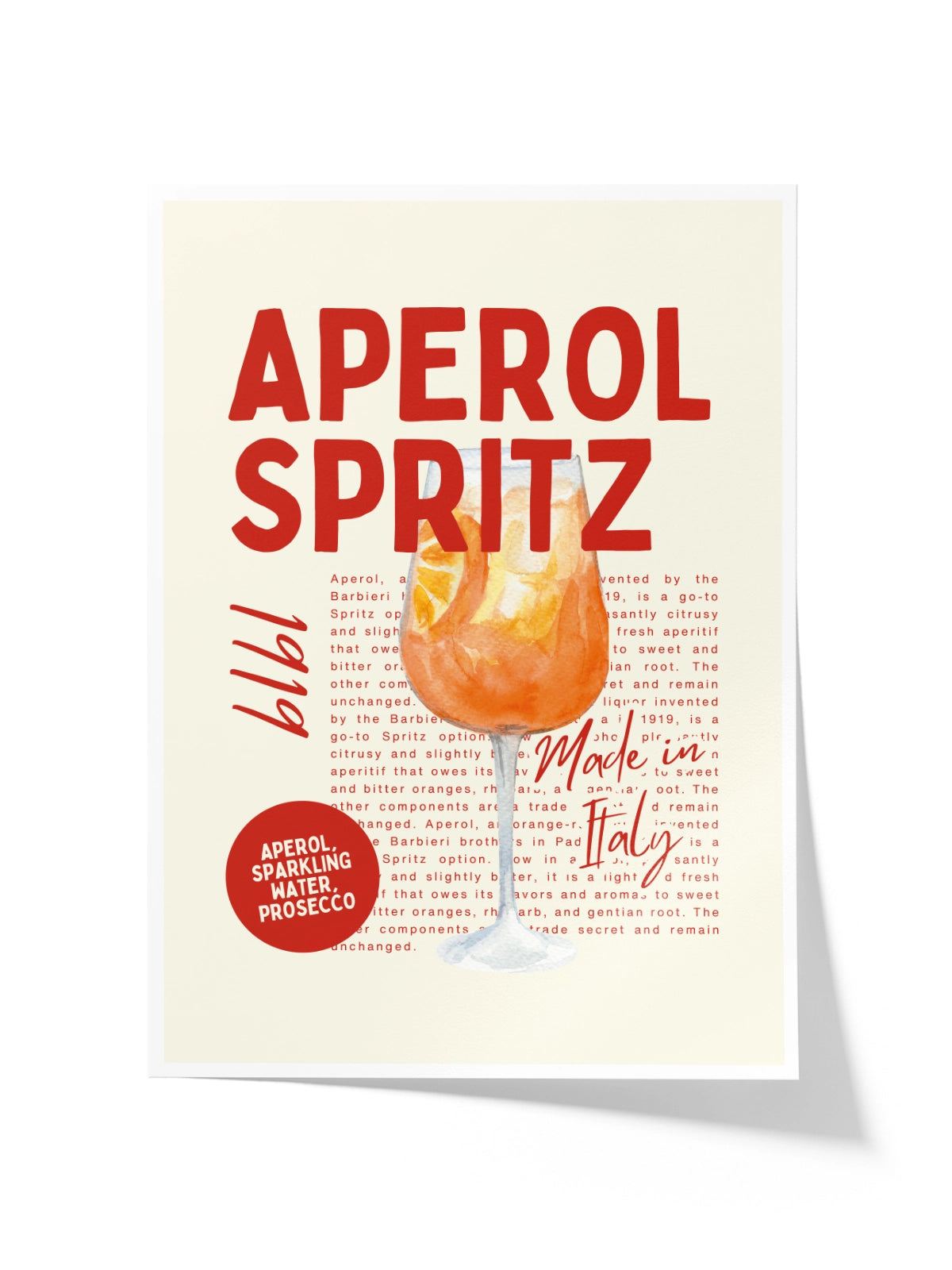 Aperol Spritz Retro