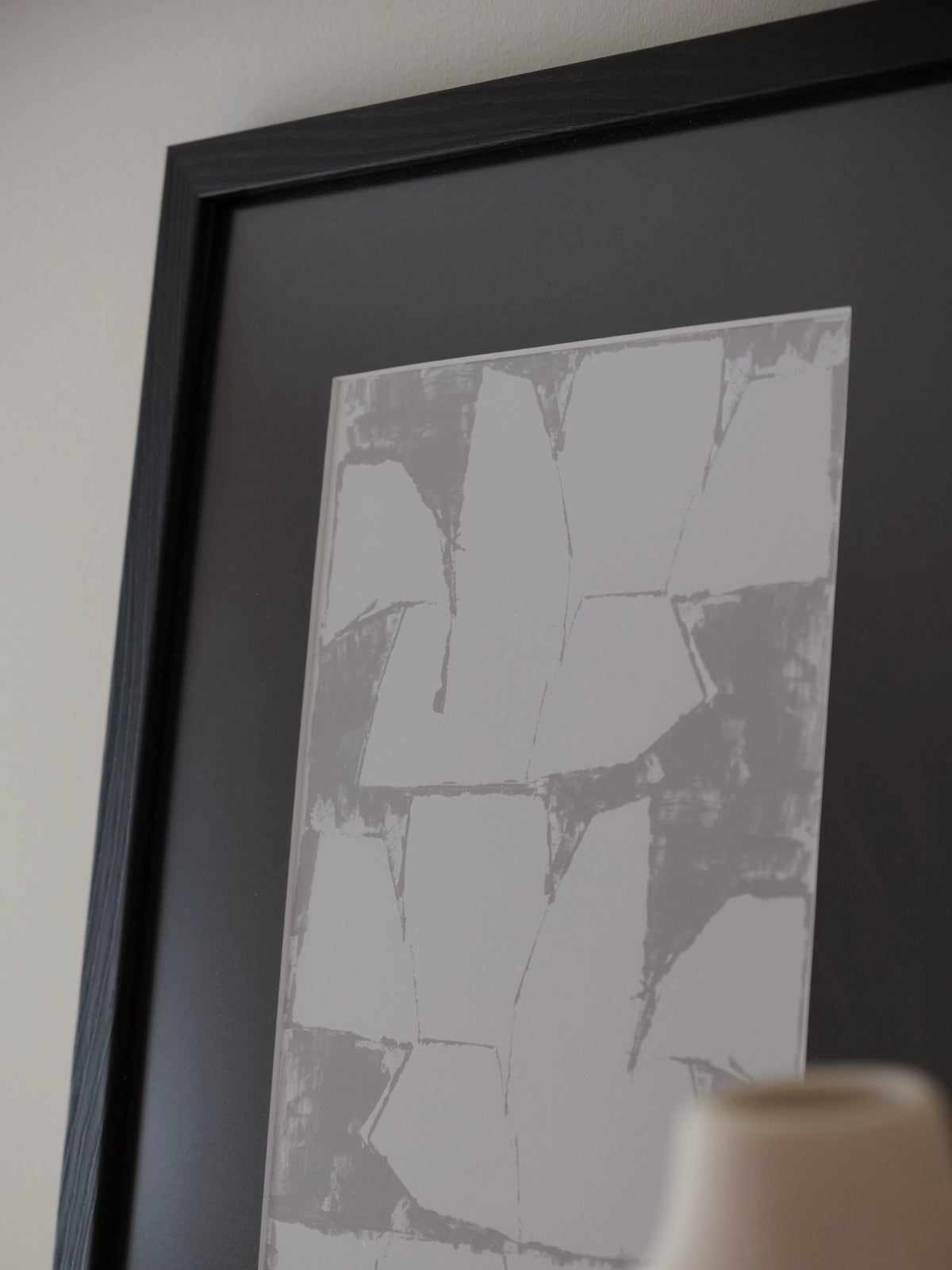 Black Picture Mat