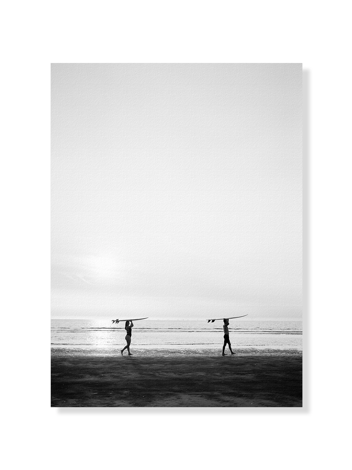 Surfer couple