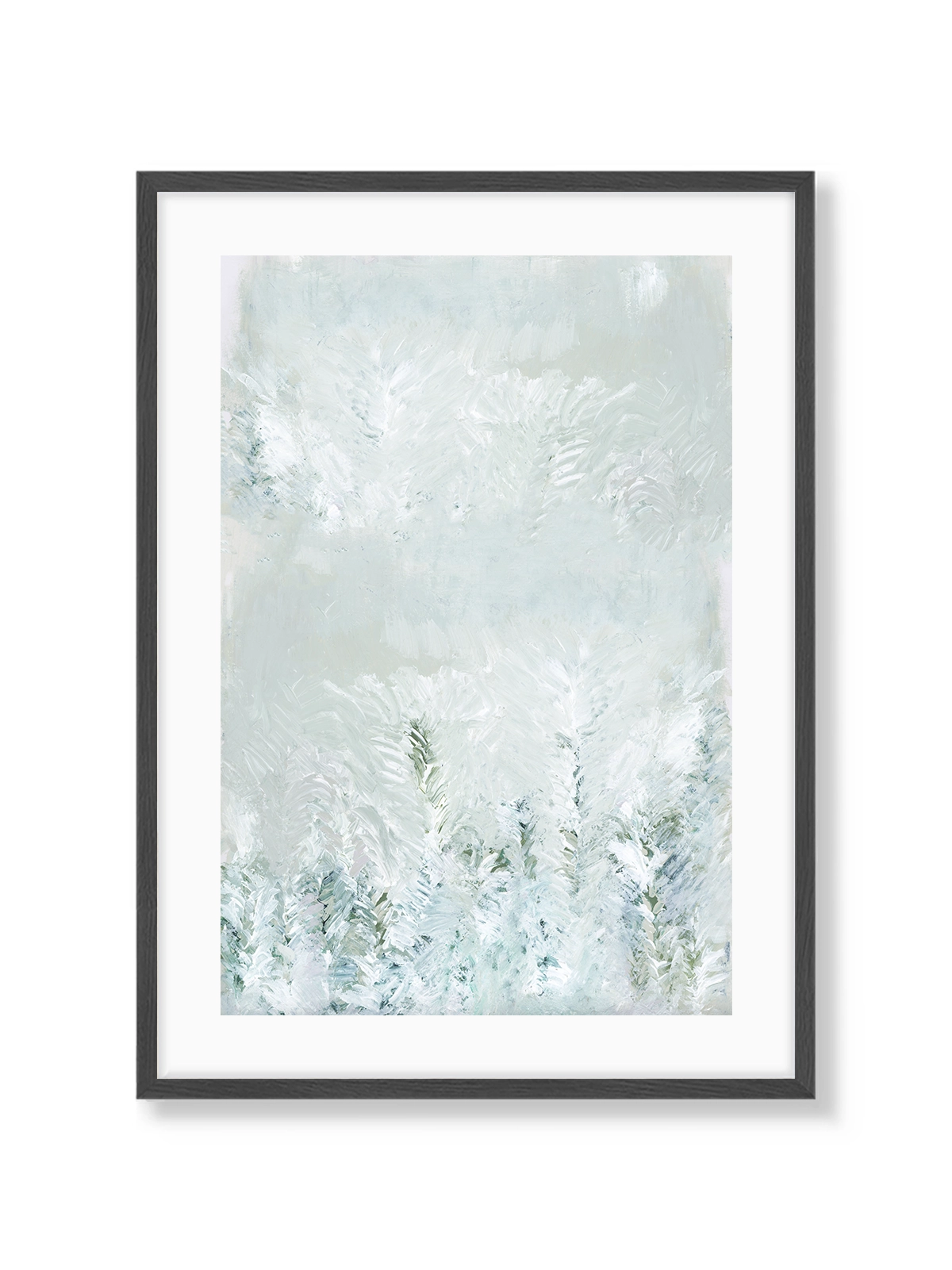 Winter White Forest Scene II