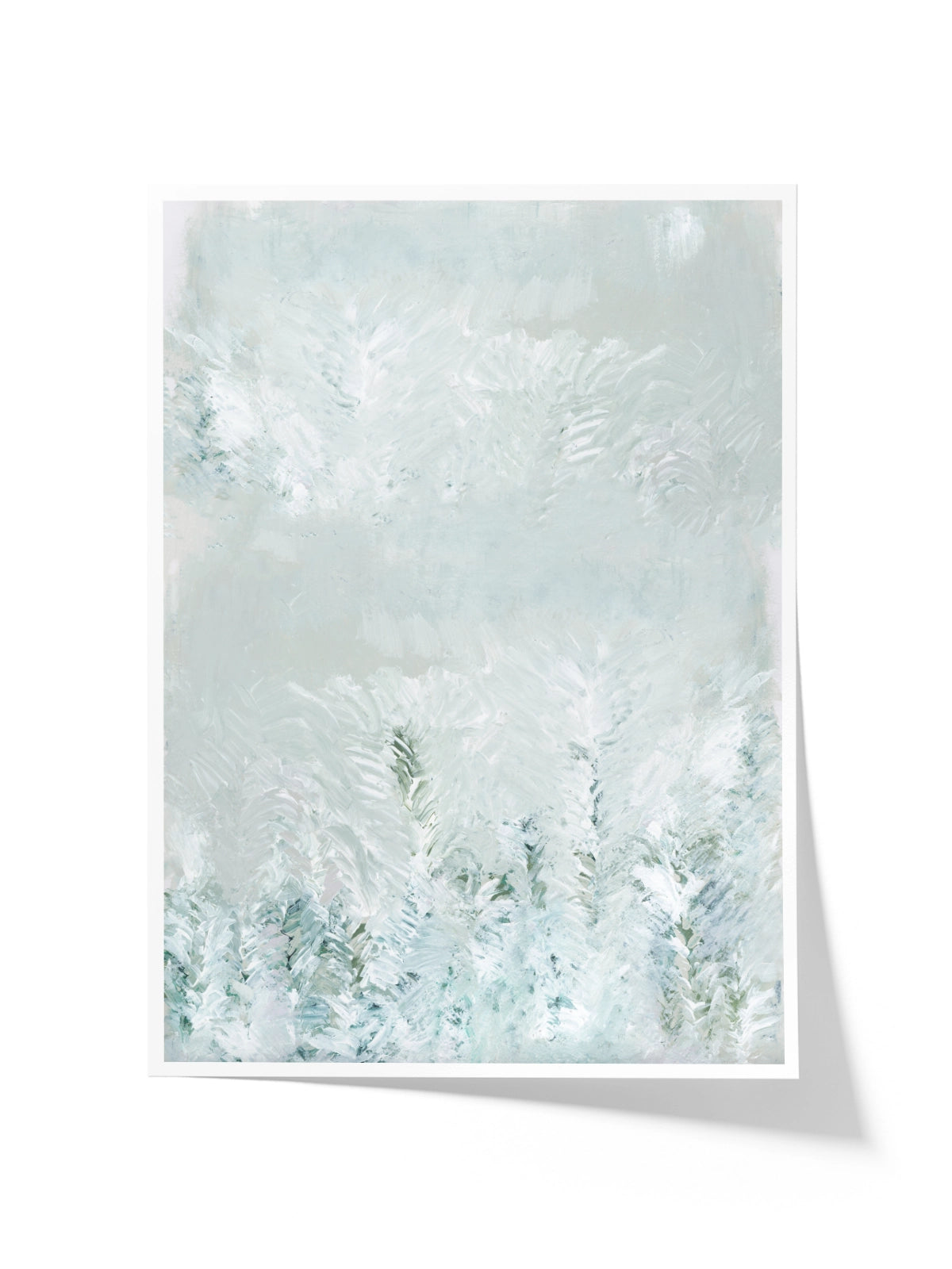 Winter White Forest Scene II