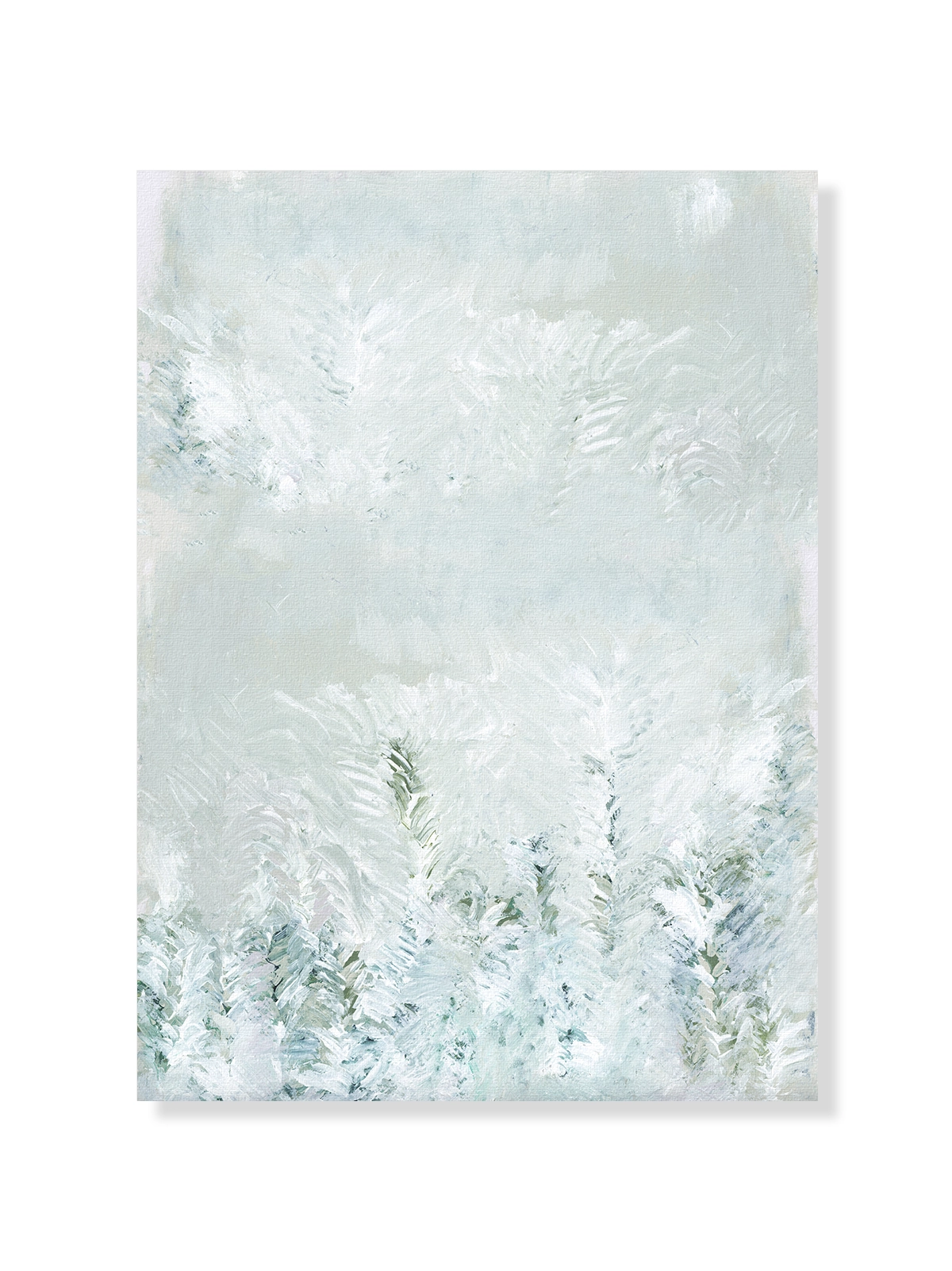 Winter White Forest Scene II