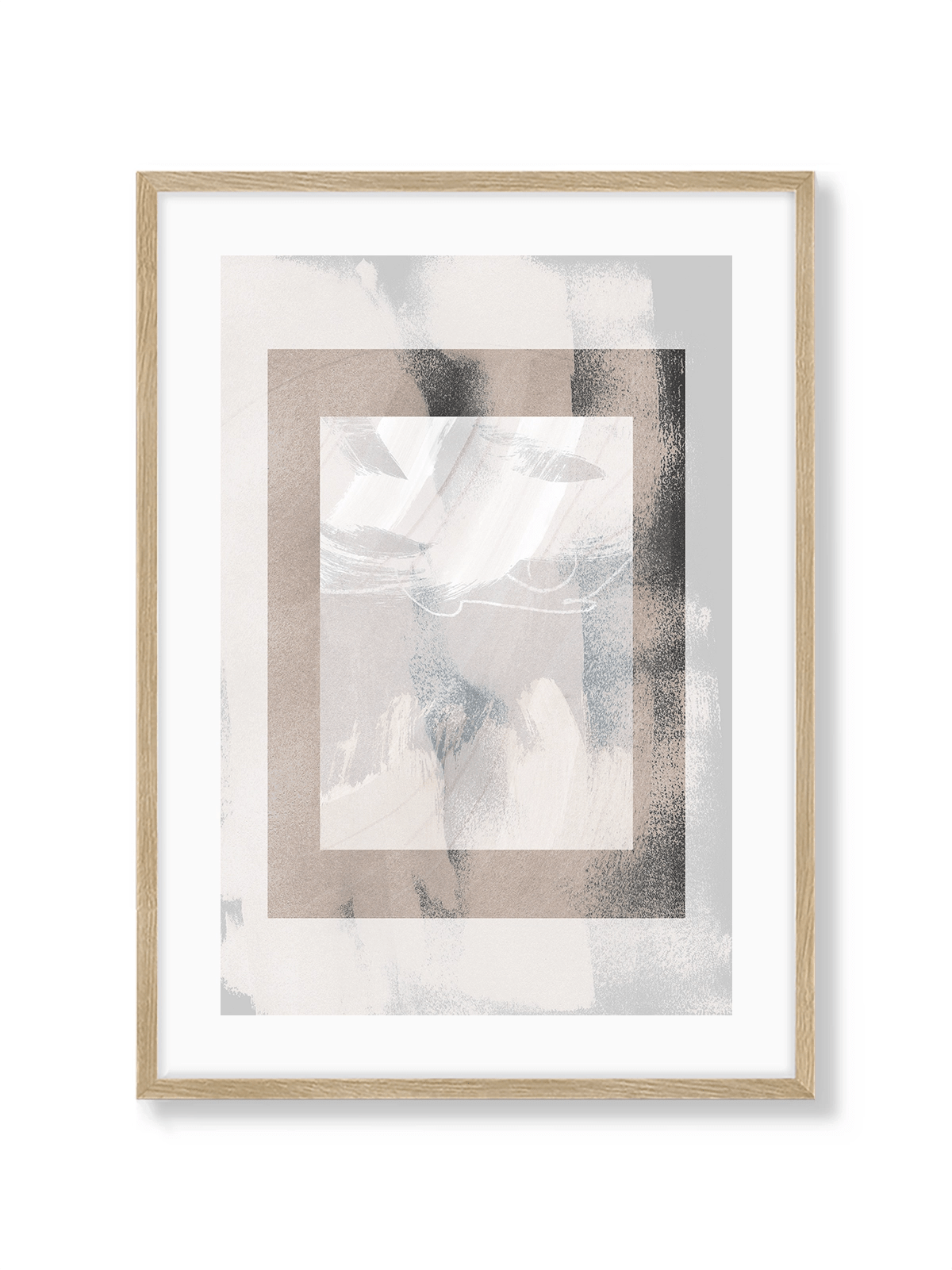 Abstract Brush Strokes 17 - Lámina de Mareike Böhmer - Decora tu casa en Nomadart