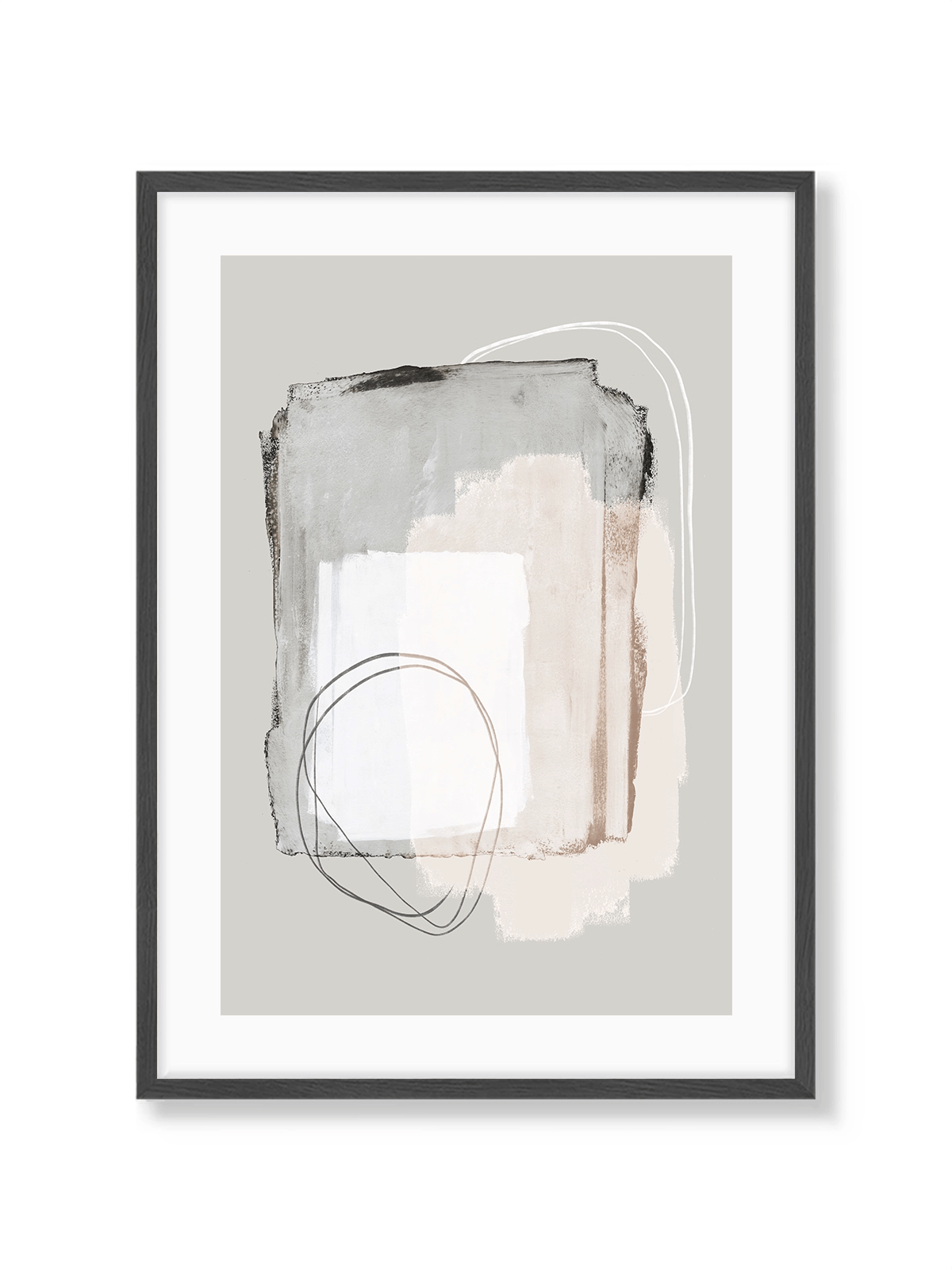Abstract Brush Strokes 50 - Lámina de Mareike Böhmer - Decora tu casa en Nomadart