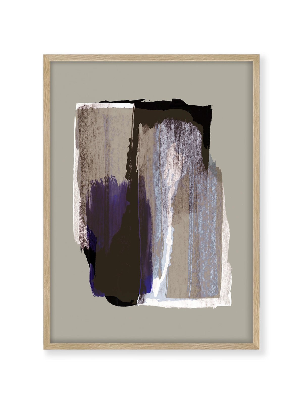 Abstract Brush Strokes 72Y - Lámina de Mareike Böhmer - Decora tu casa en Nomadart
