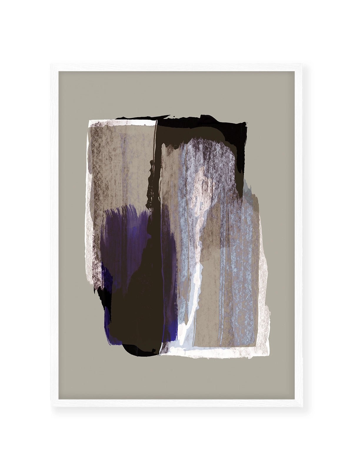 Abstract Brush Strokes 72Y - Lámina de Mareike Böhmer - Decora tu casa en Nomadart