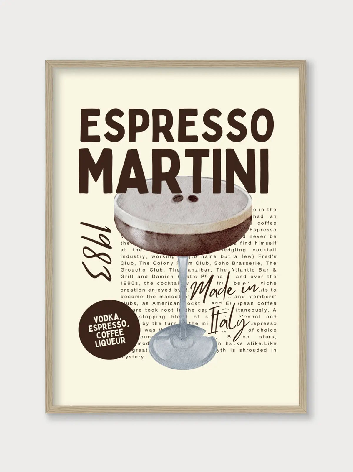 Retro Espresso Martini