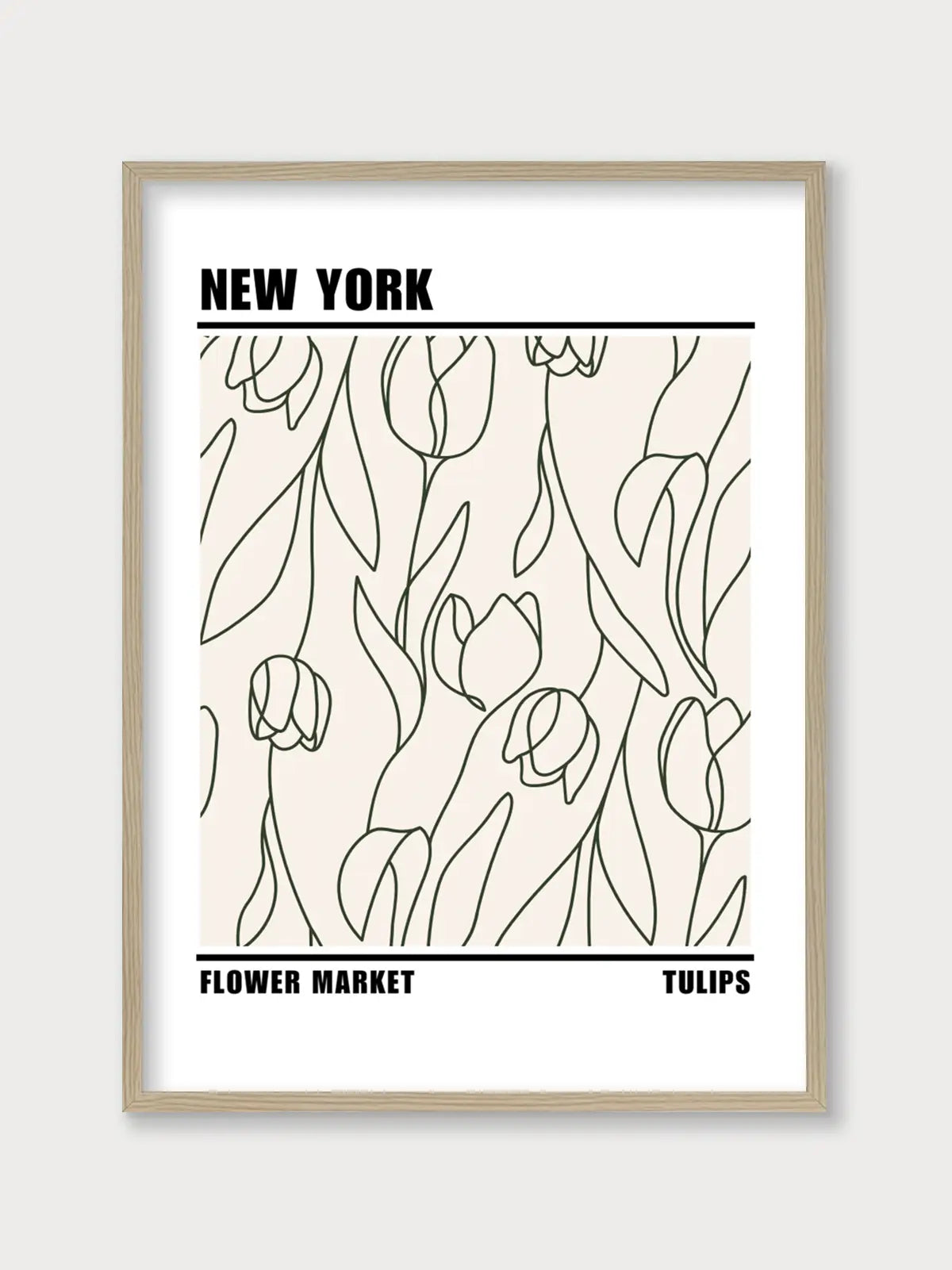 New York Tulips Flower Market