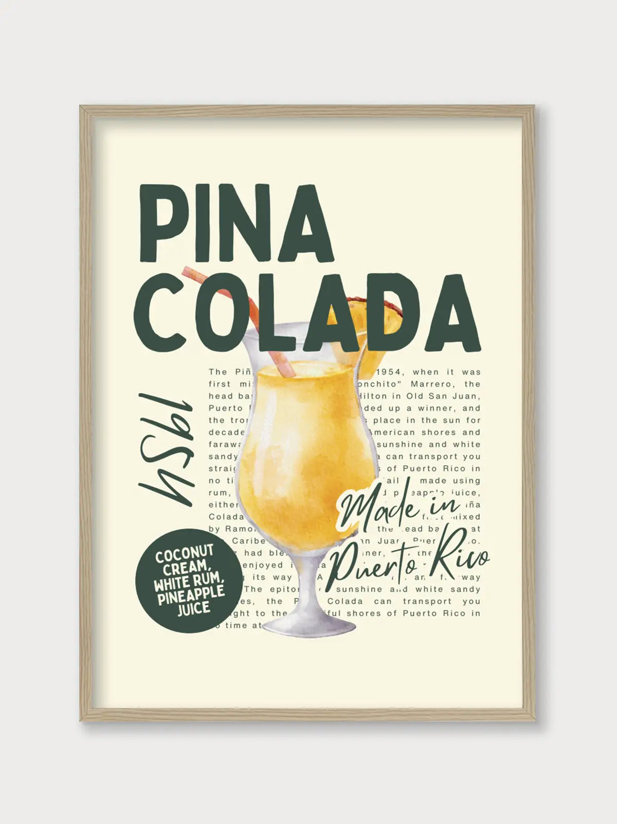 Retro Pina Colada
