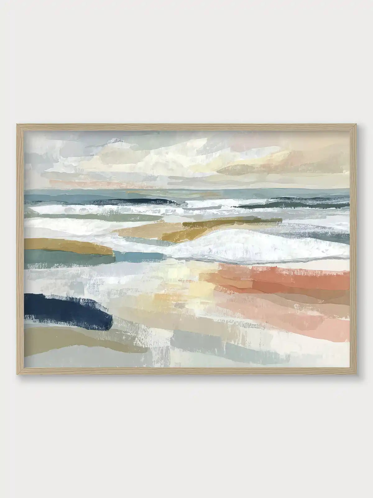 Coastal Beach Horizon - Nomadart