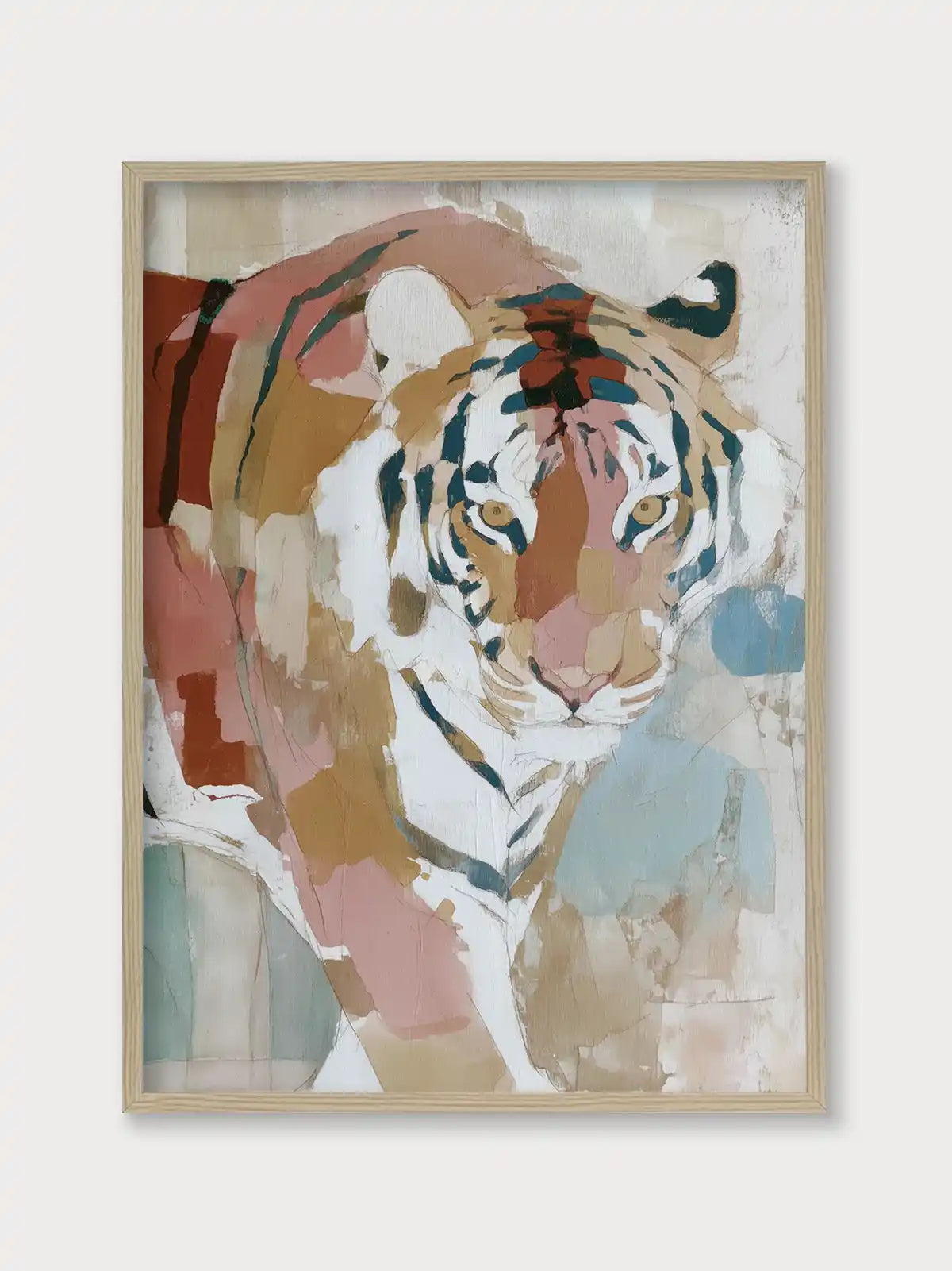 Majestic Tiger Face Portrait - Nomadart