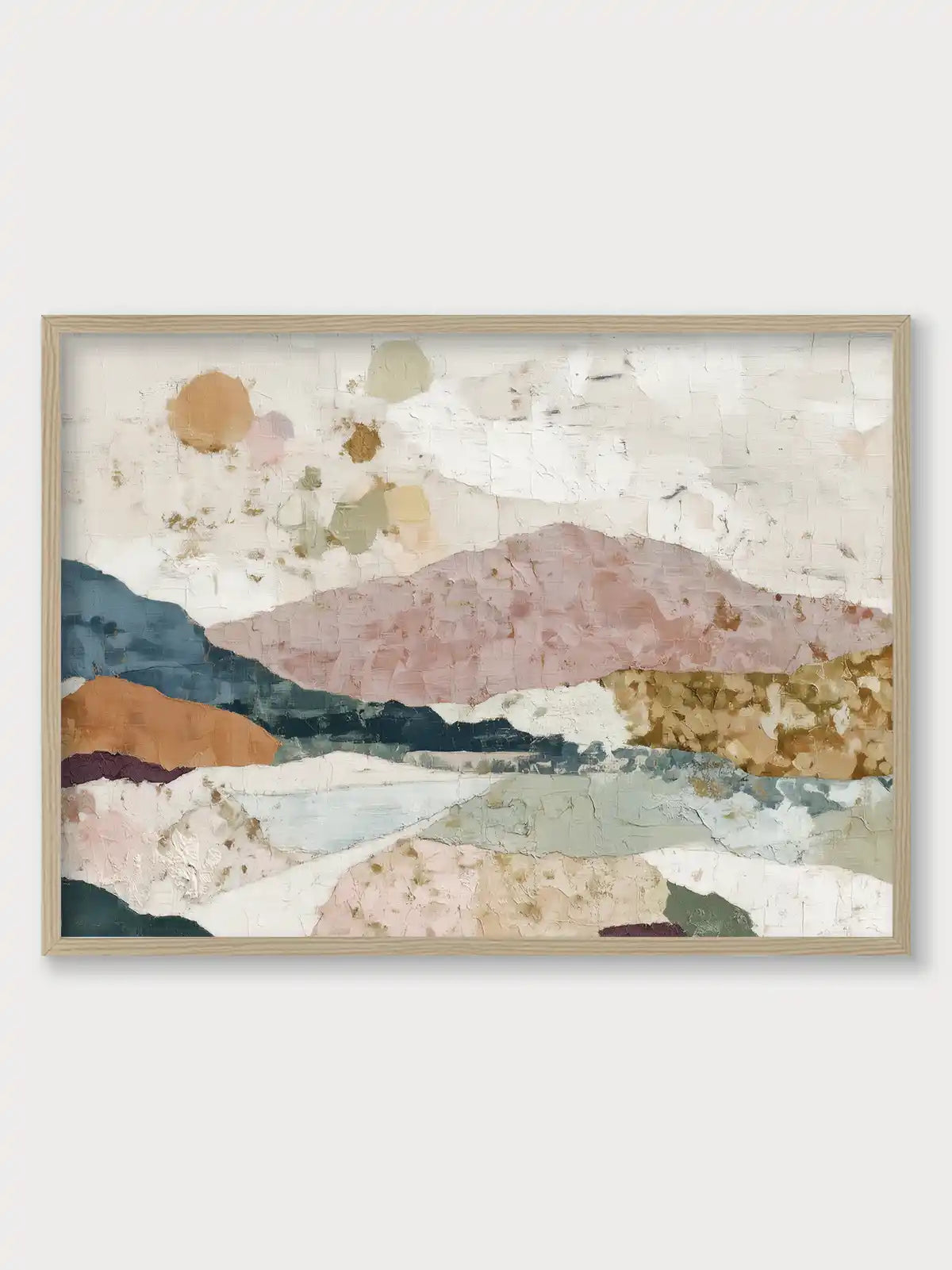 Old Mountain Landscape - Nomadart