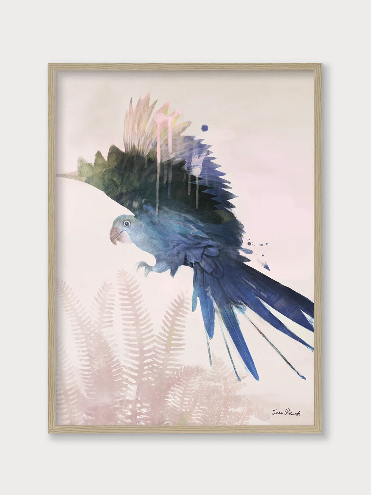 Blue Parrot - Nomadart