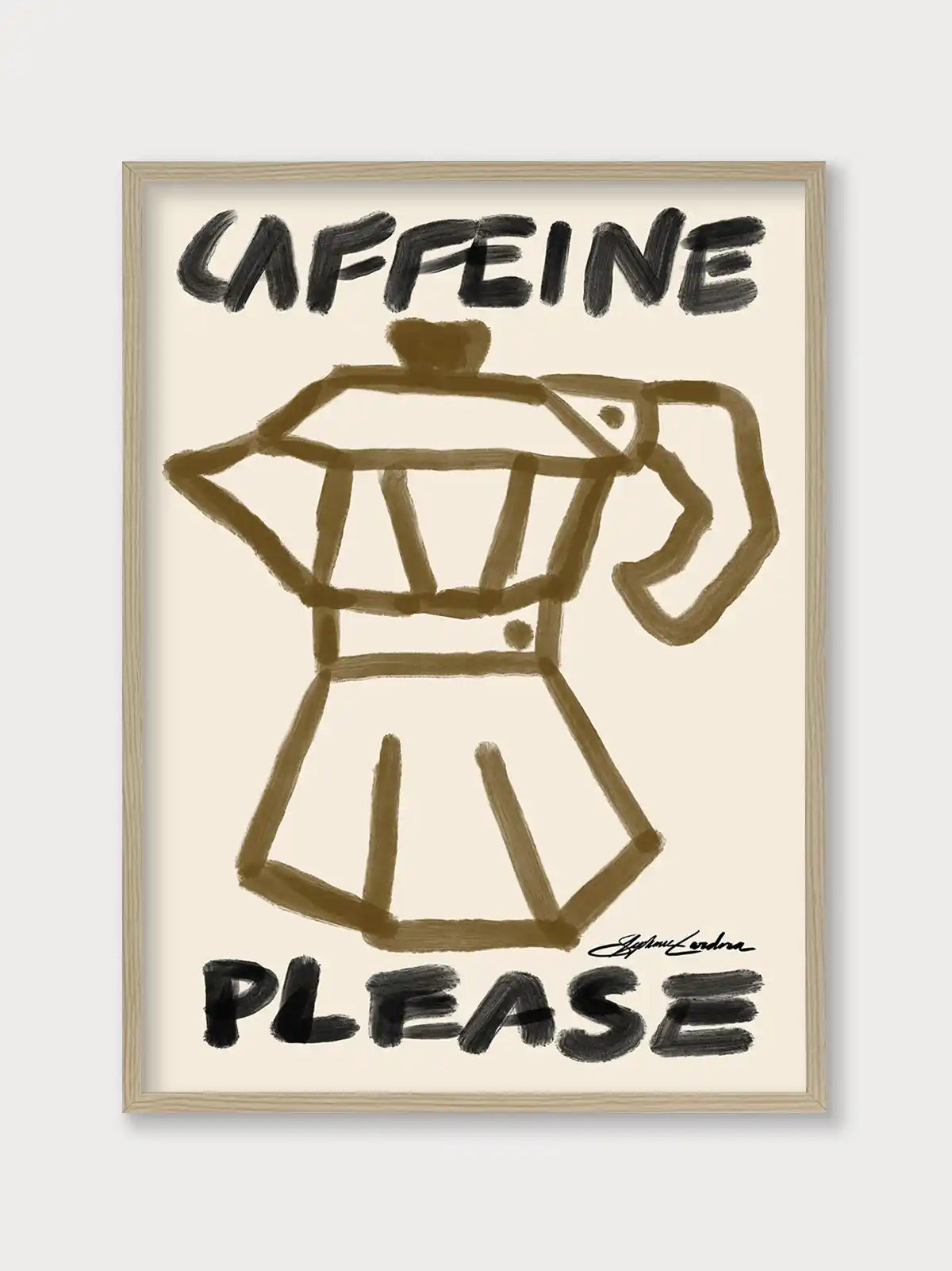 Caffeine Please - Nomadart