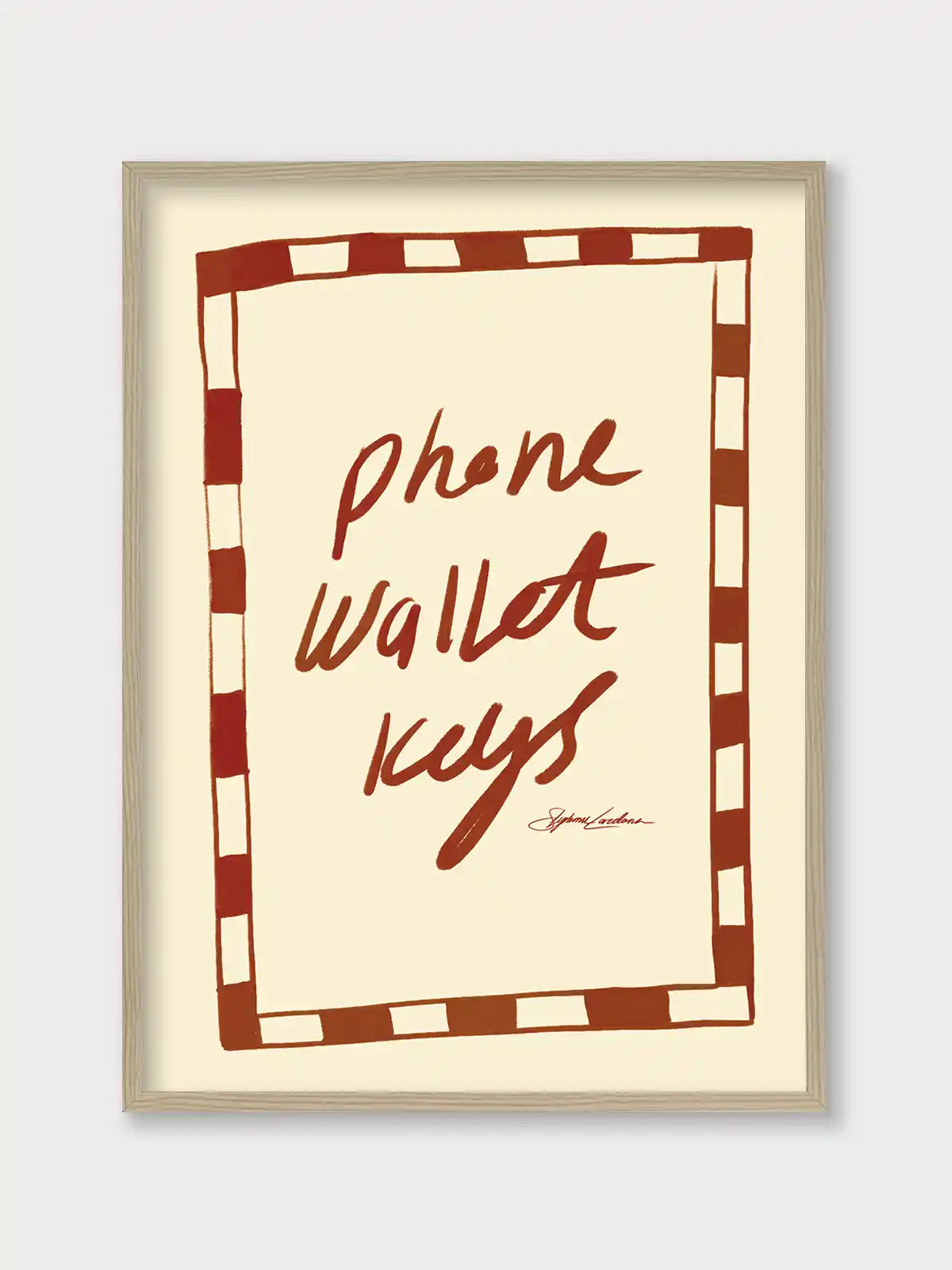 Phone Wallet Keys - Nomadart
