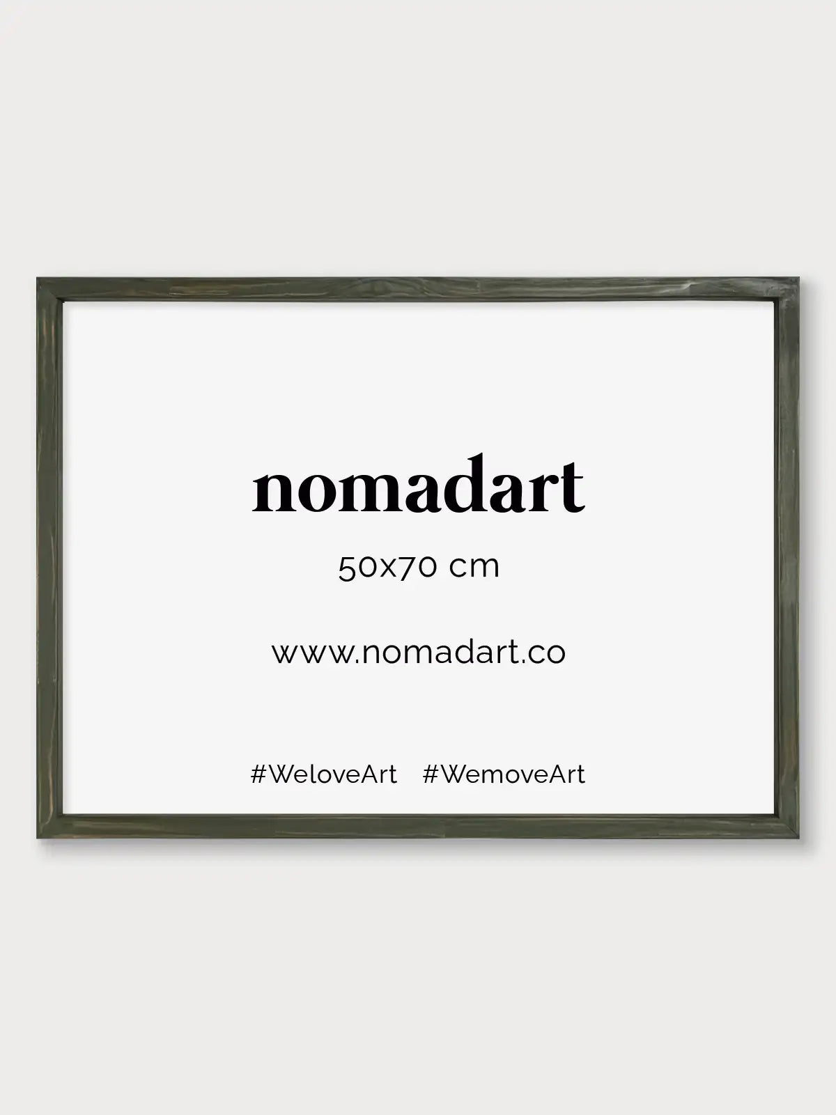 Marco a la tiza Verde - Nomadart