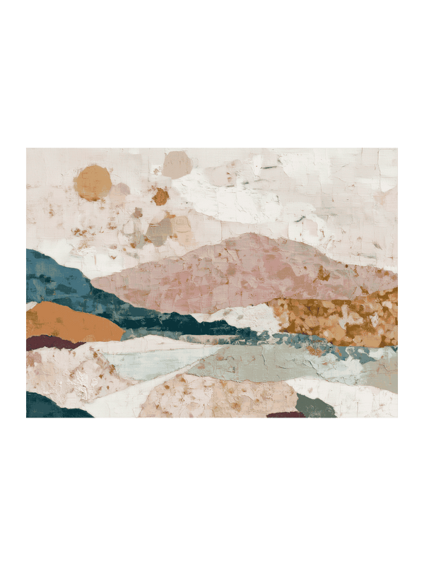 Old Mountain Landscape
