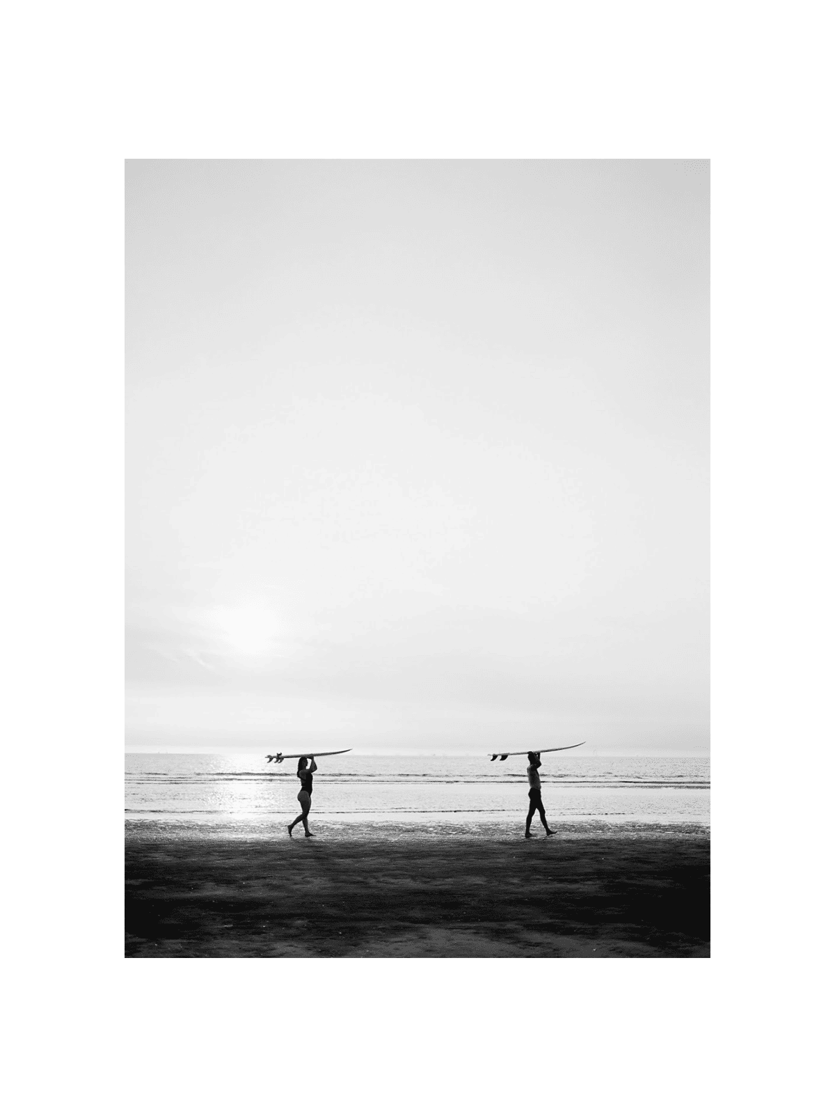 Surfer couple