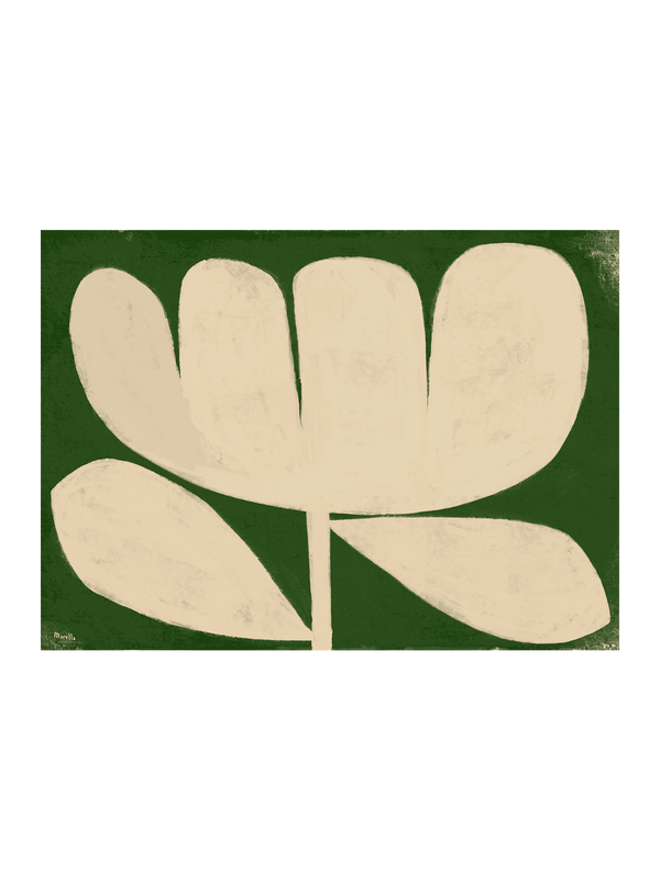 Flor em Verde