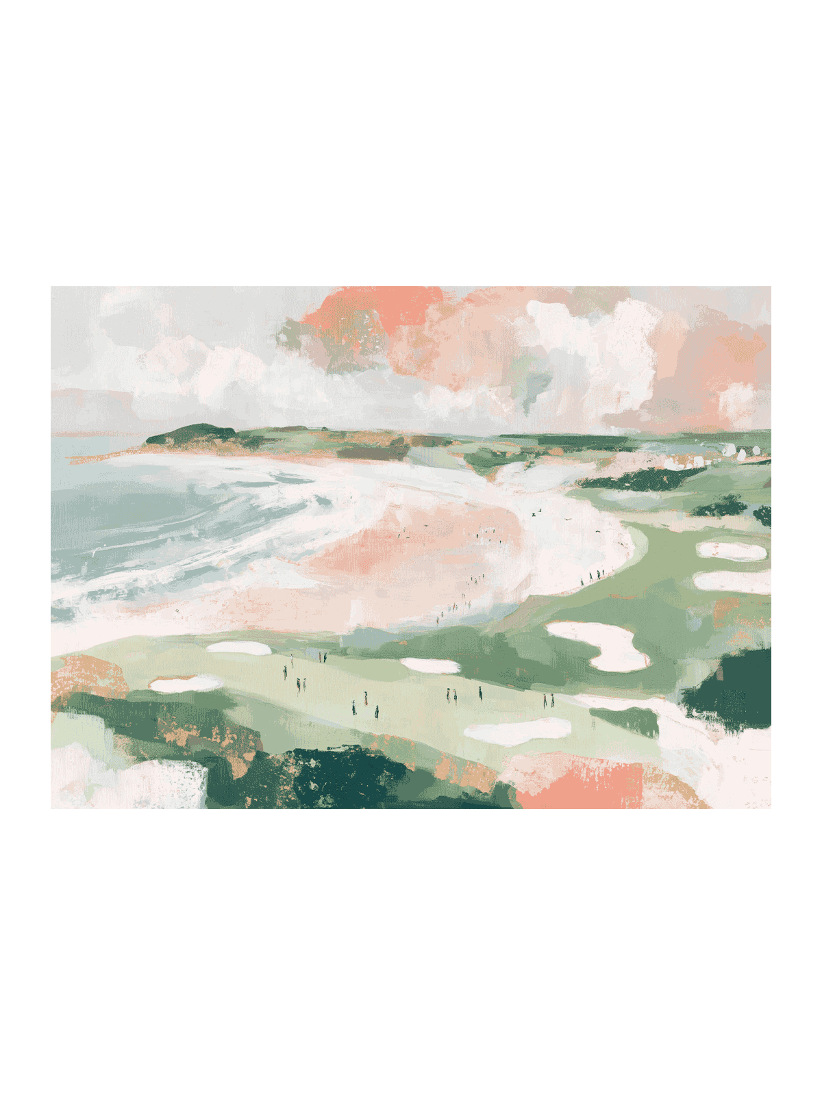 Coastal Golf Course with Ocean Views