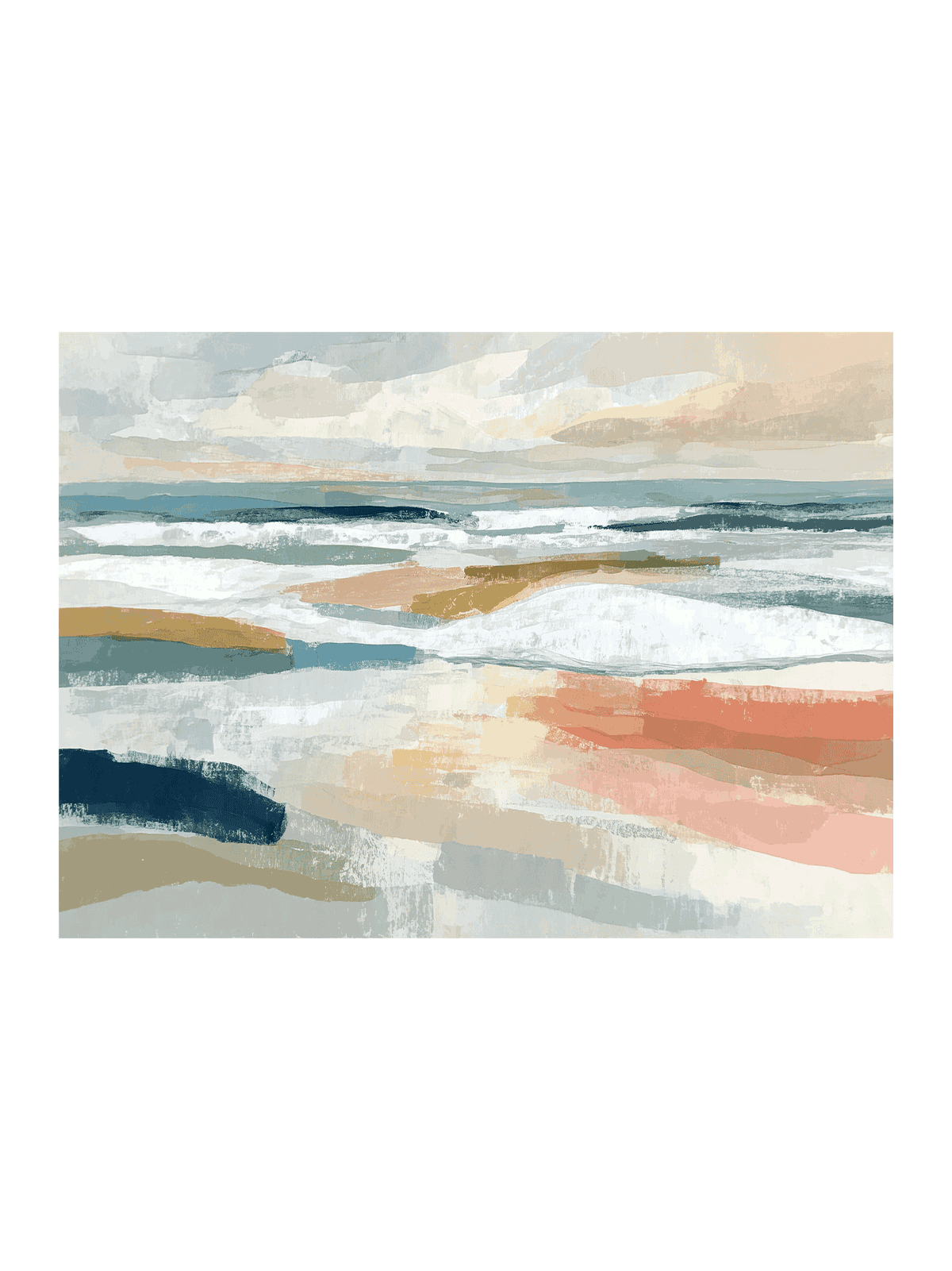Coastal Beach Horizon