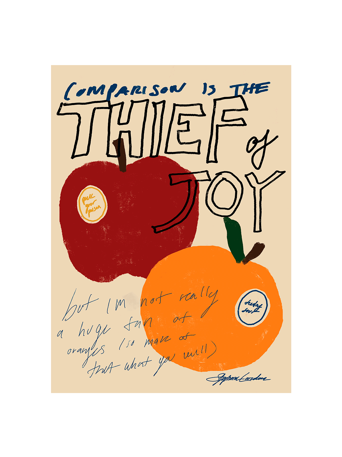 Comparison is the Thief of Joy