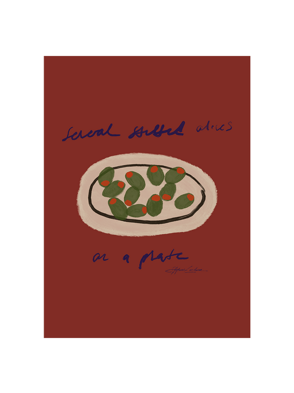 Several Stuffed Olives