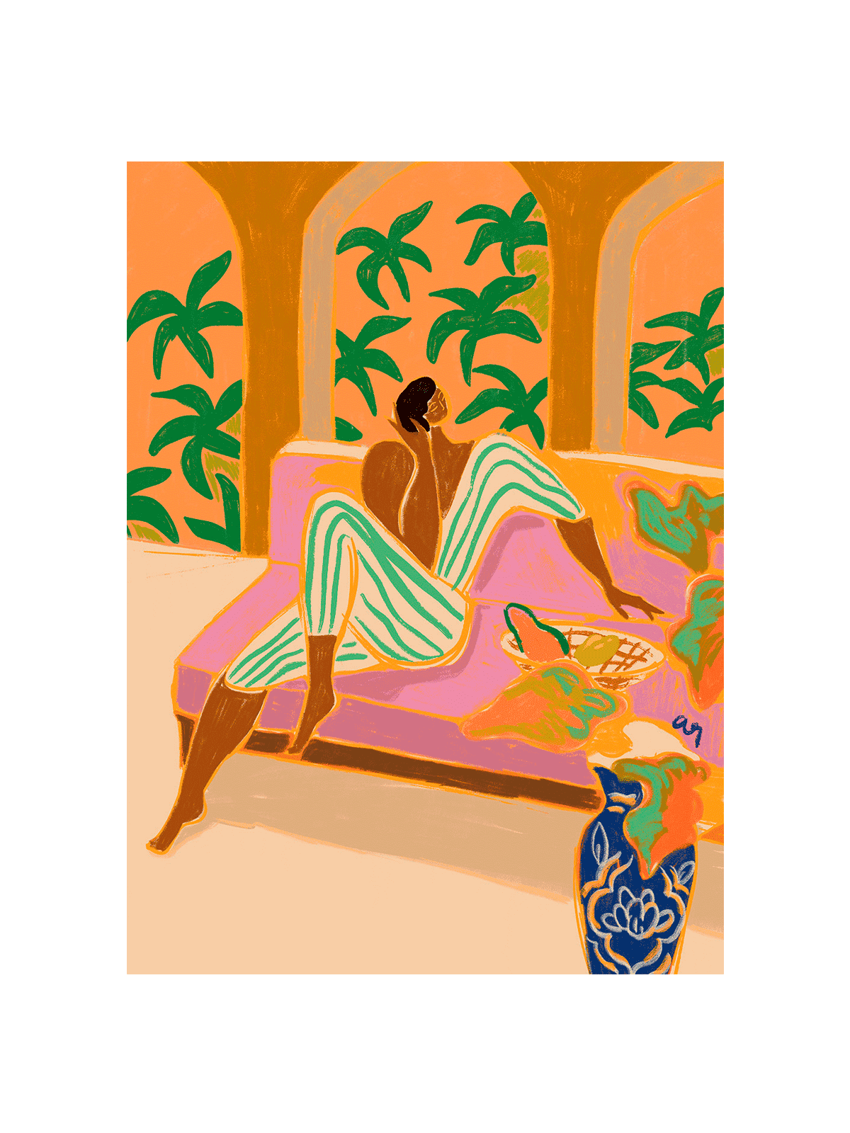 Lounging at Twillight