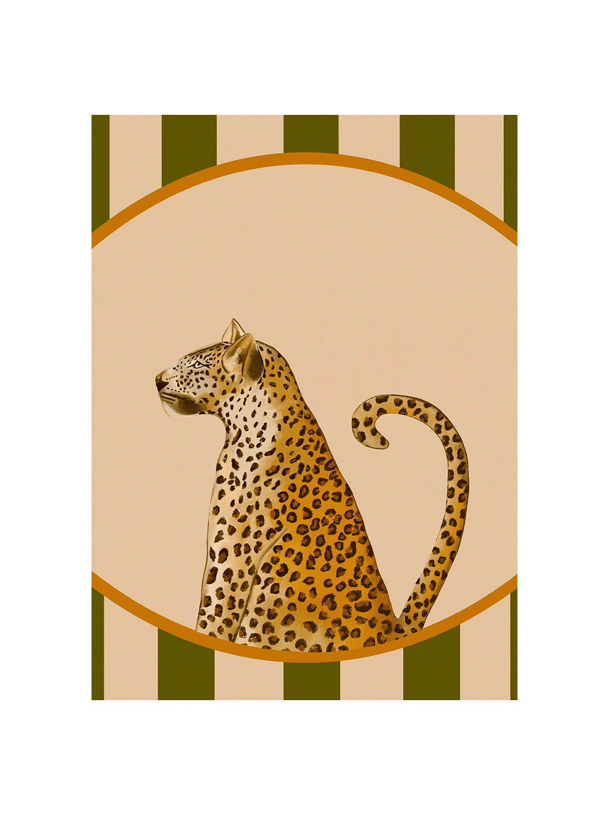 Portrait of a Leopard