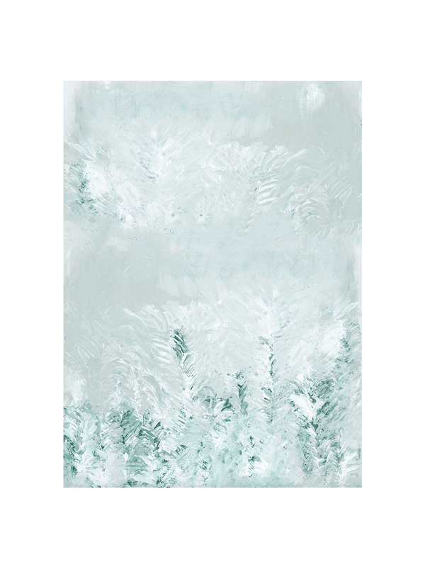 Winter White Forest Scene II