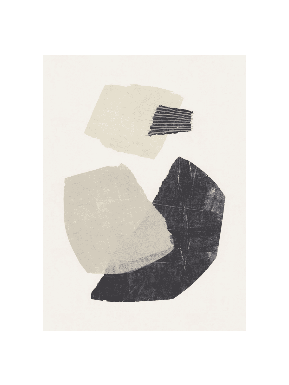 Monochrome Shapes I