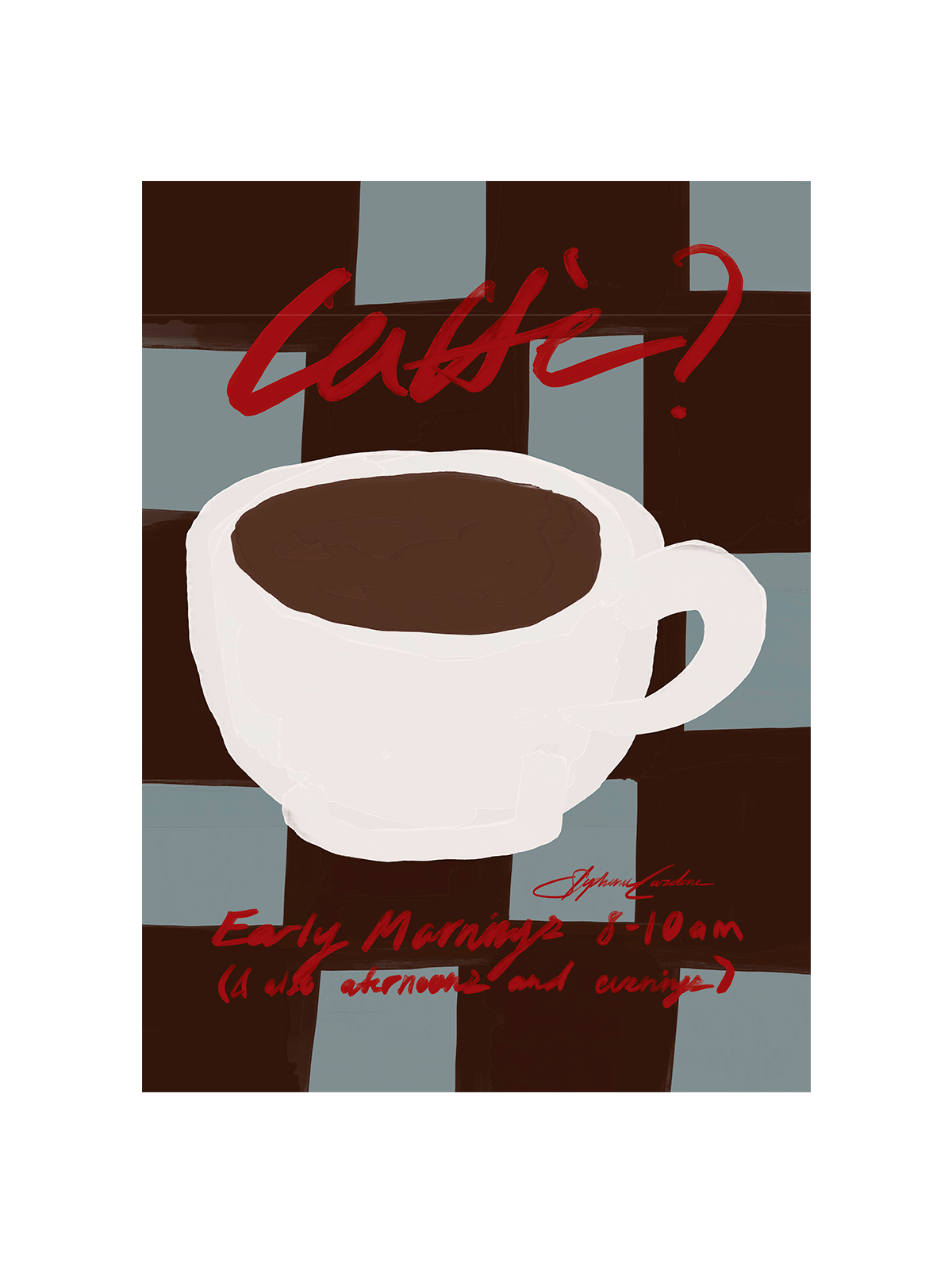 Caffè Checkered