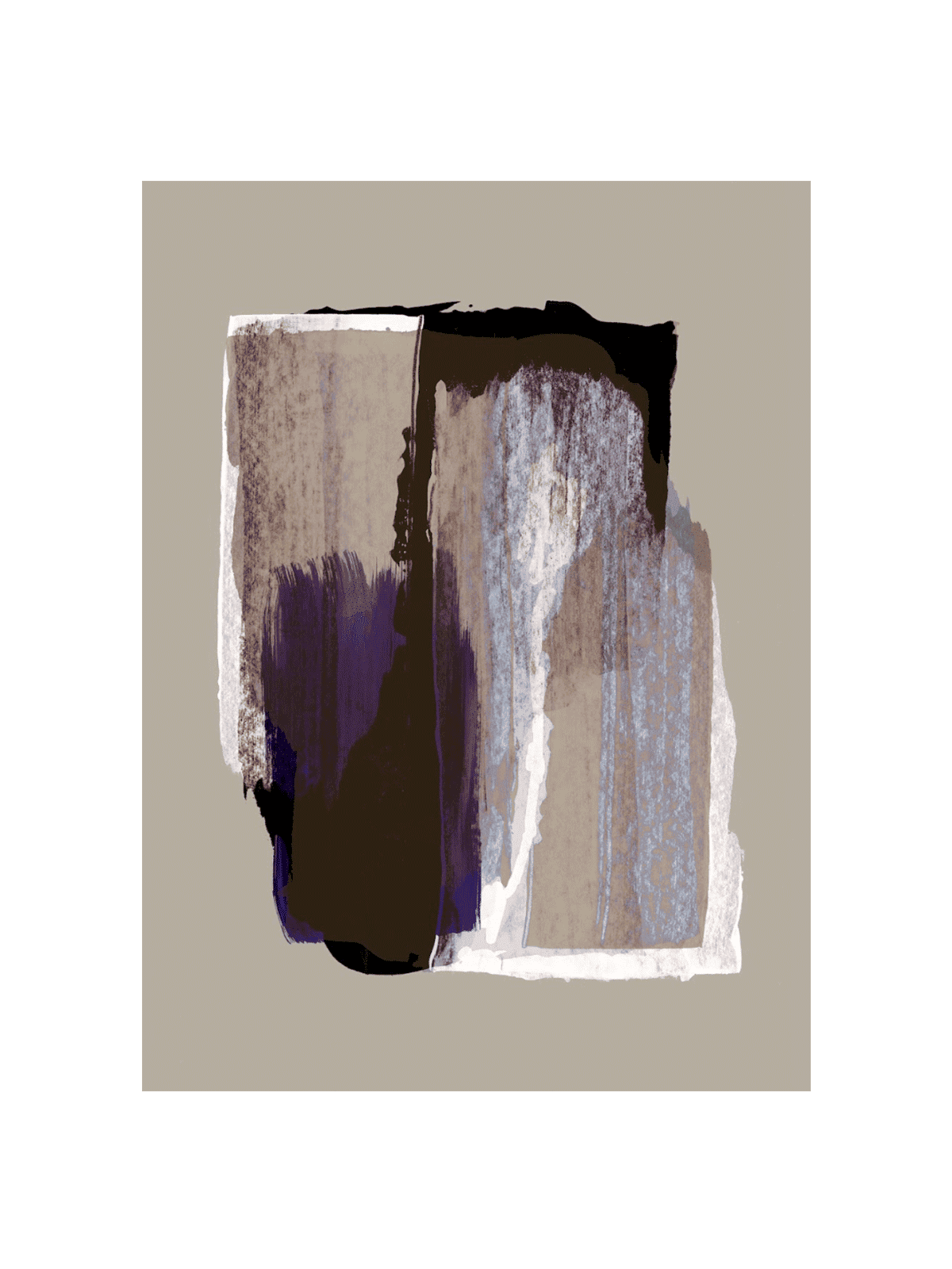 Abstract Brush Strokes 72Y