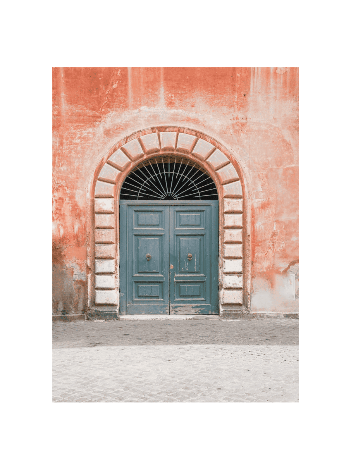 Blue Door in Rome