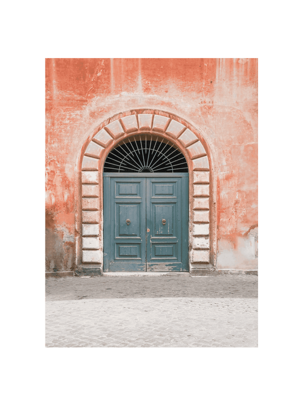 Blue Door in Rome